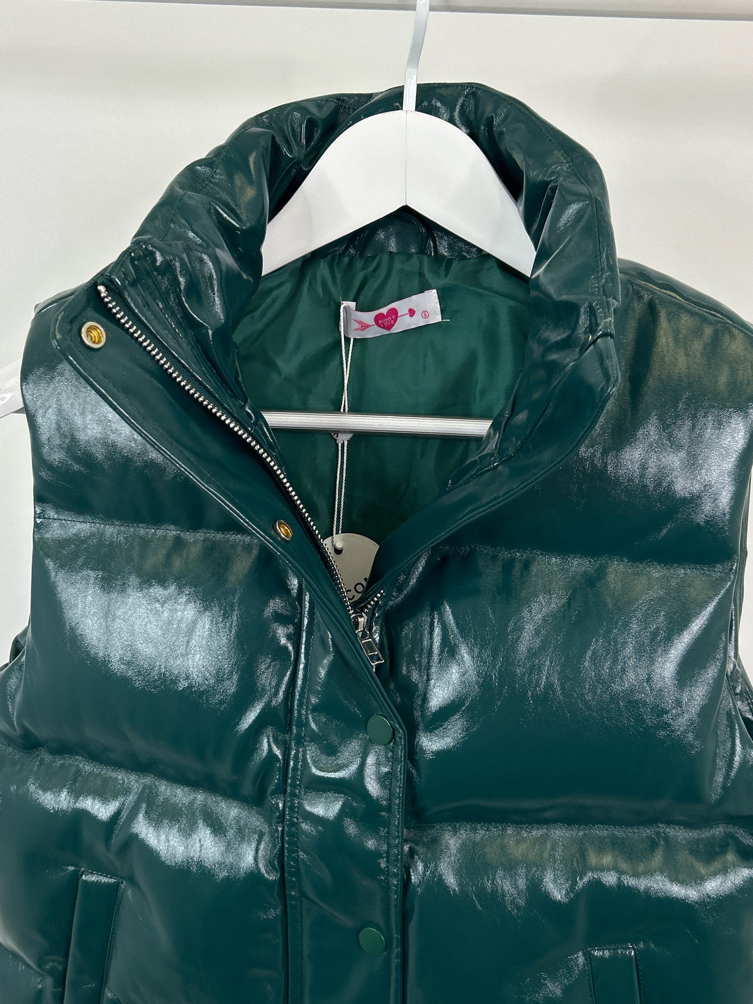 BUDDY LOVE Size S Teal Women Vest