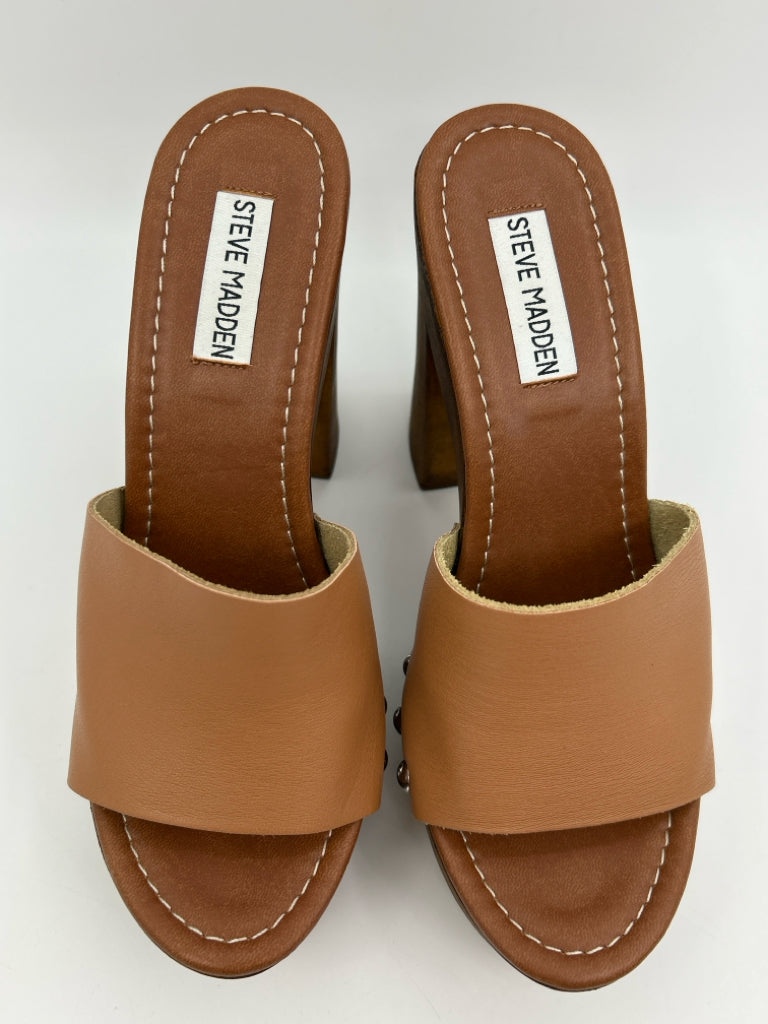 STEVE MADDEN Size 9 Tan Women's Sandal