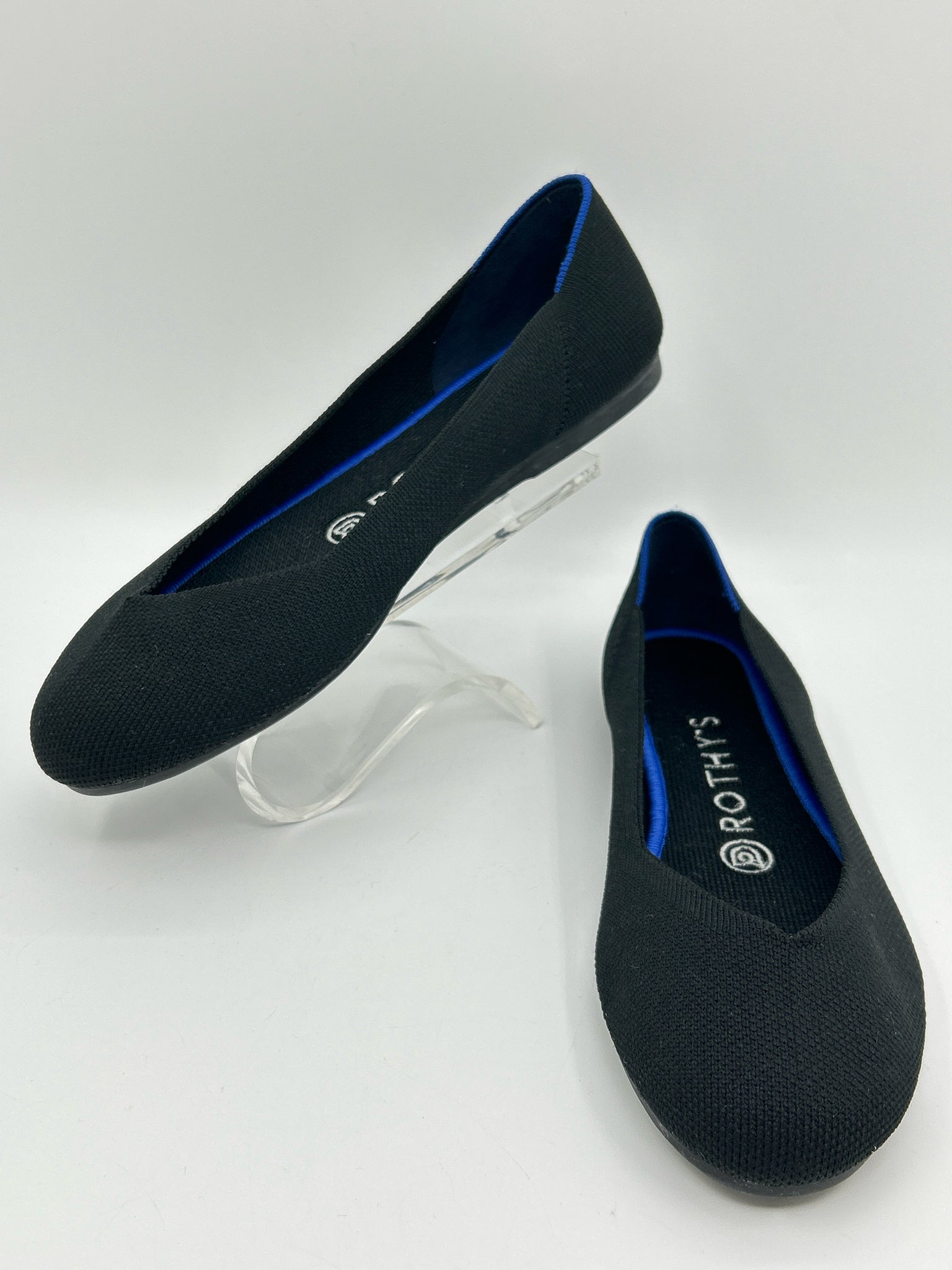 ROTHY'S Size 7 Black Women Flats