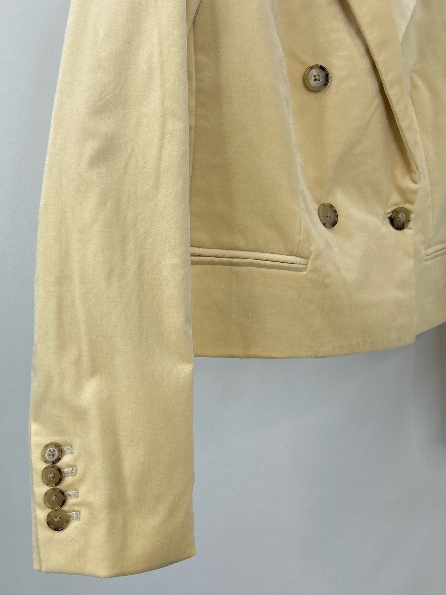 J CREW Size 8 Cream Women Blazer