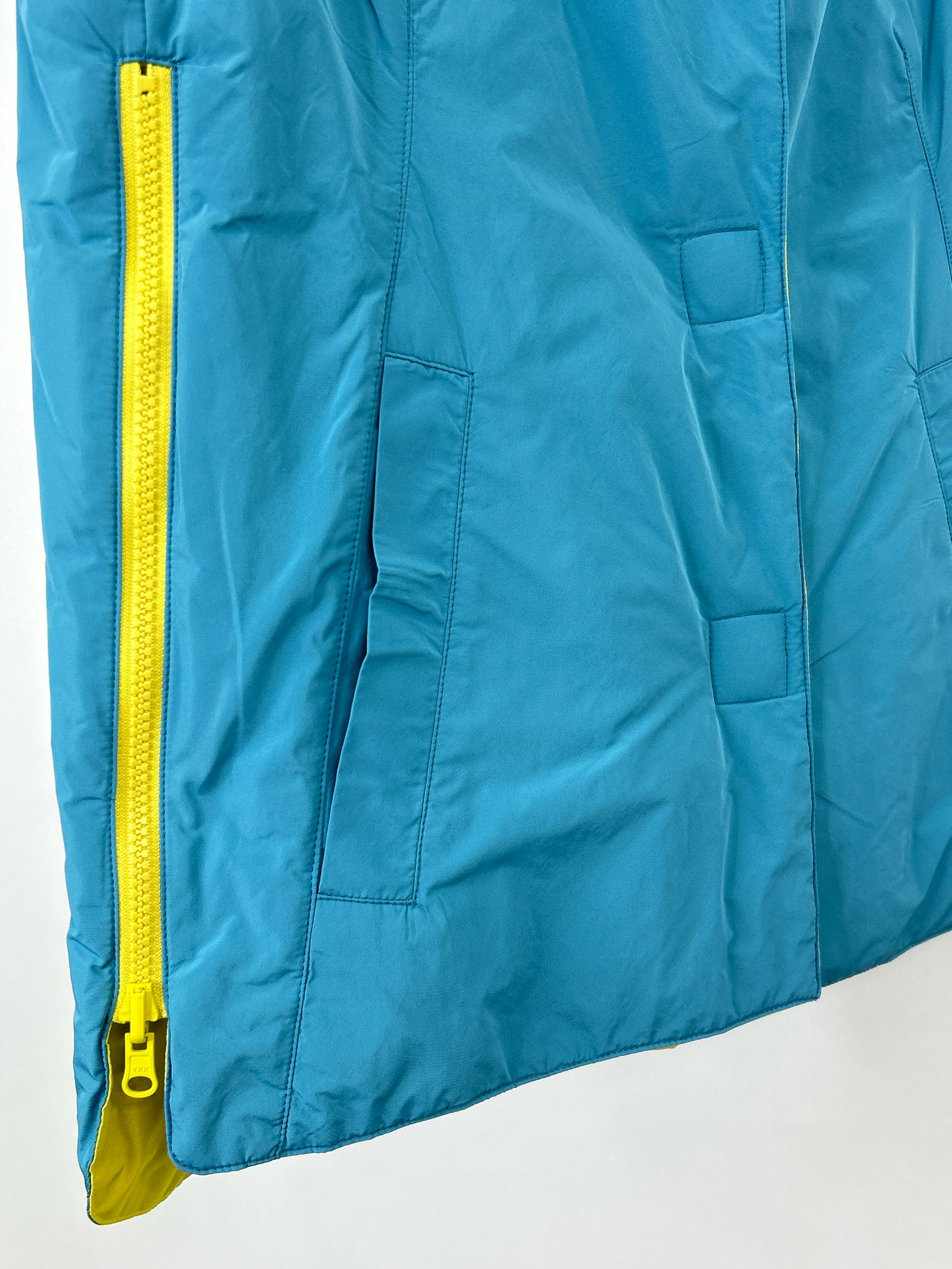 OLIVIA BY HABITAT CLOTHES Size S BLUE AND YELLOW Women Vest