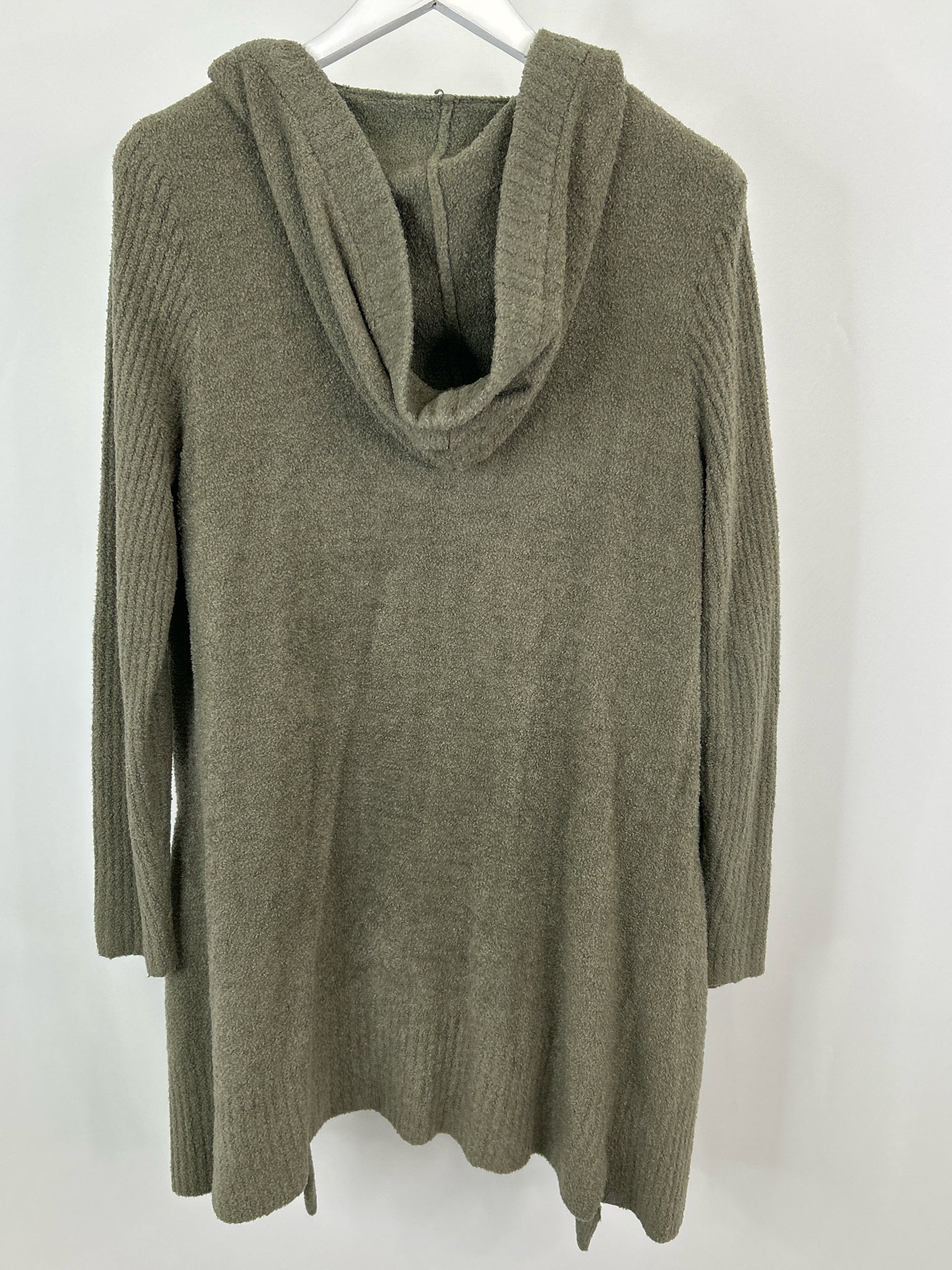 BAREFOOT DREAMS Size L OLIVE Women Cardigan
