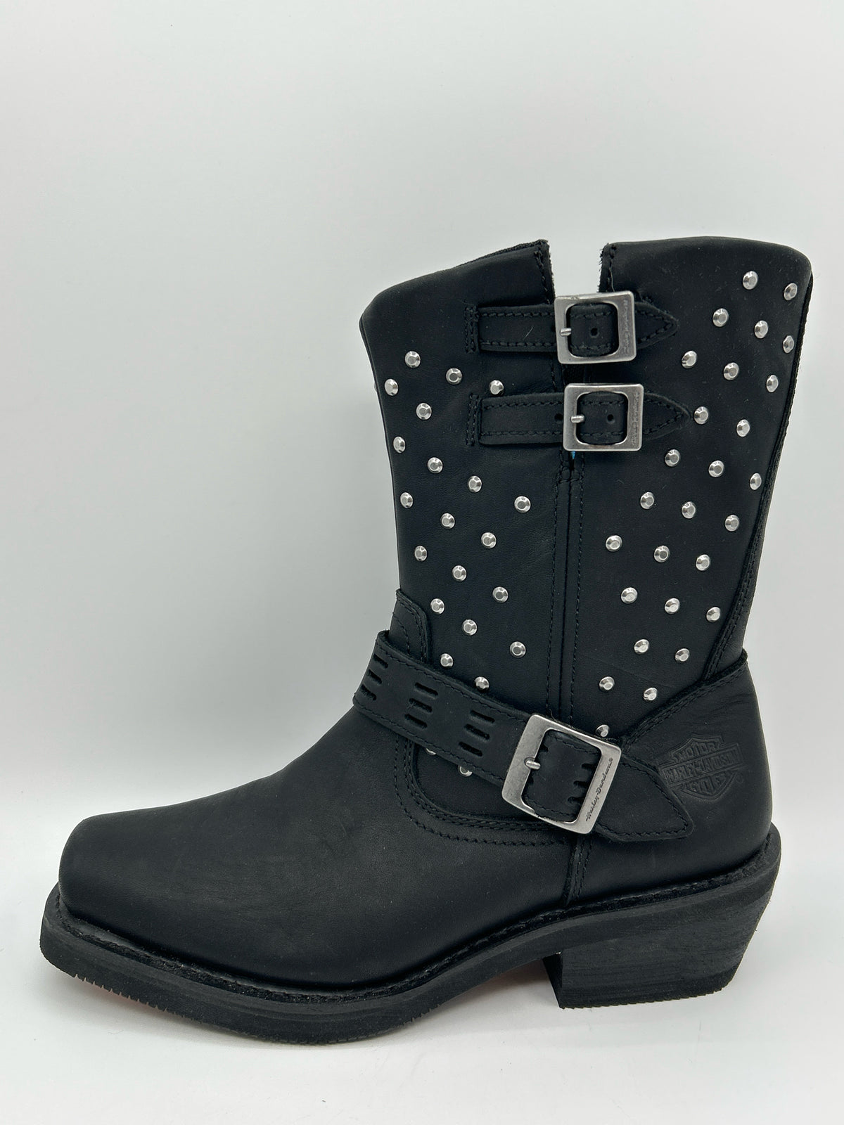 HARLEY DAVIDSON NWOB Size 10 Black Women Boots