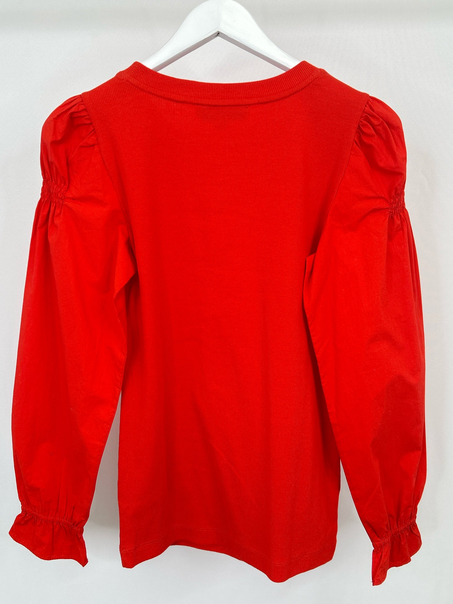 LOFT Size S Orange Red Women Top NWT