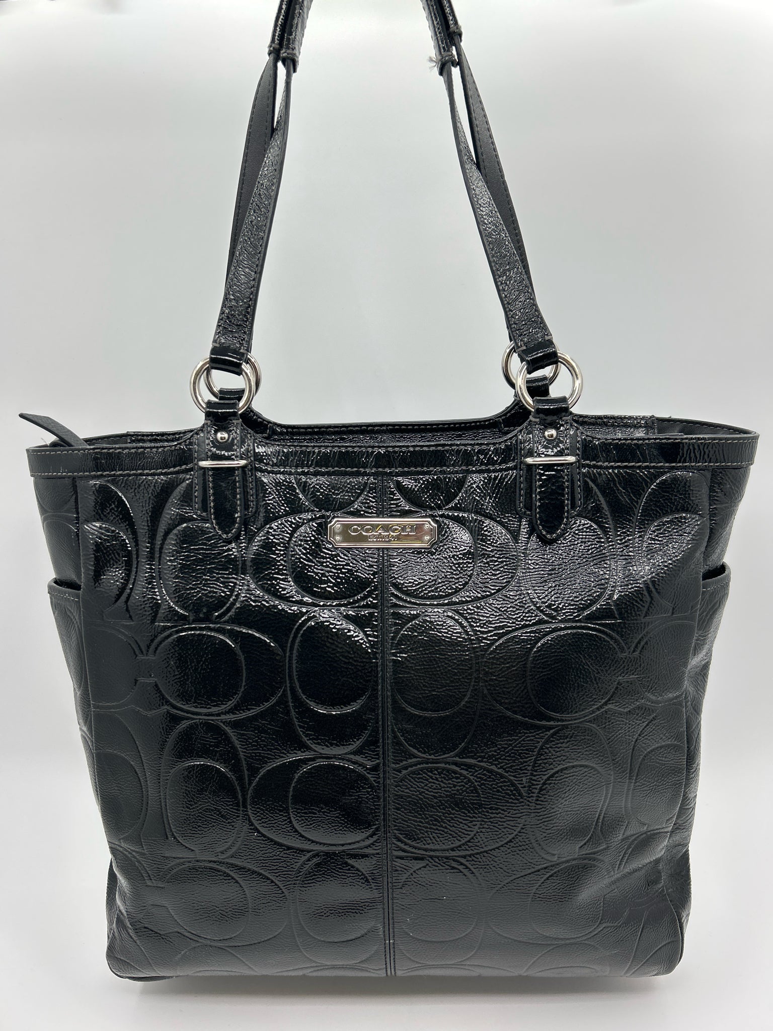 COACH Black Women Tote