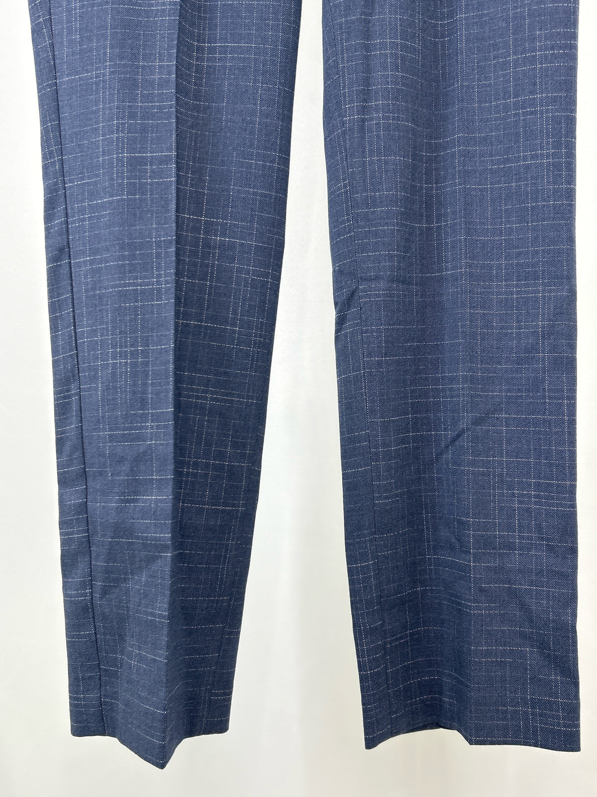 ANN TAYLOR NWT Size 8 Navy plaid Women Pants