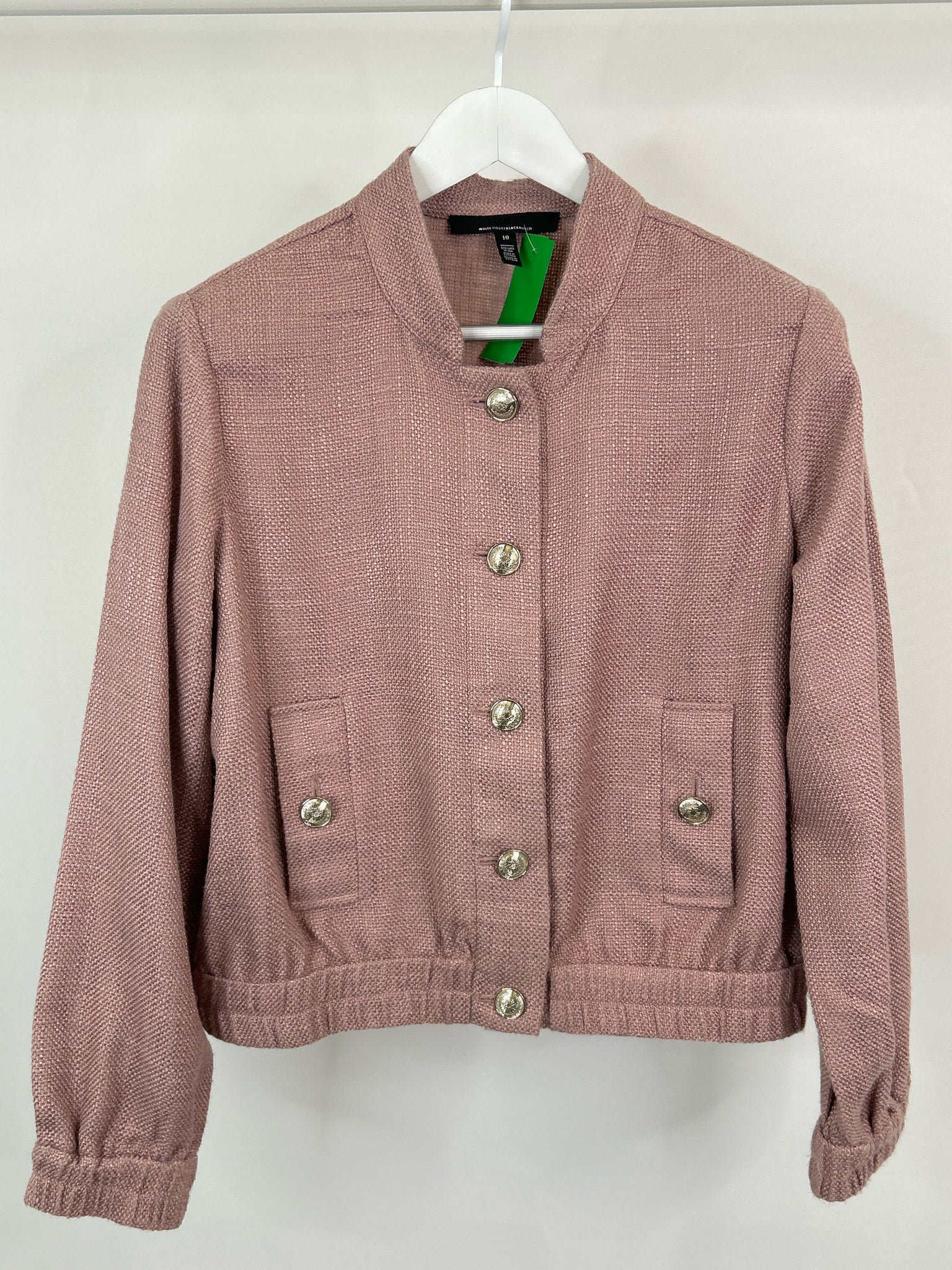 White House Black Market Size 10 Pink Women Jacket