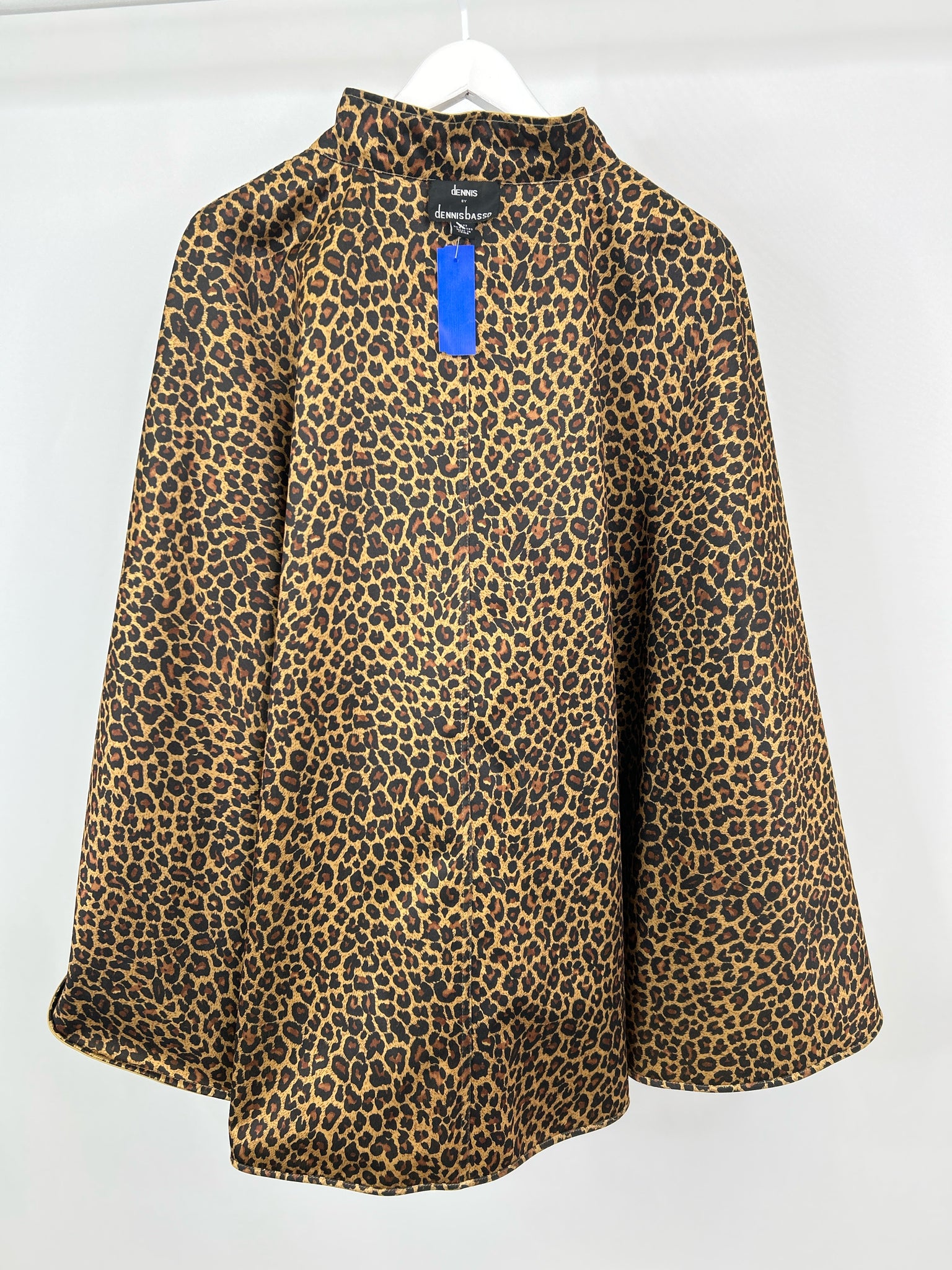 Dennis by Dennis Basso Size One Size TAN AND BROWN Women Poncho