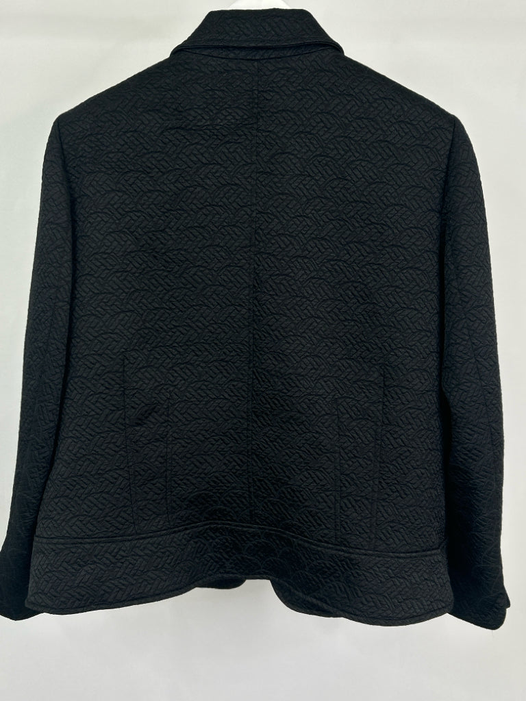 CHICO'S Women Size 16 Black Jacket