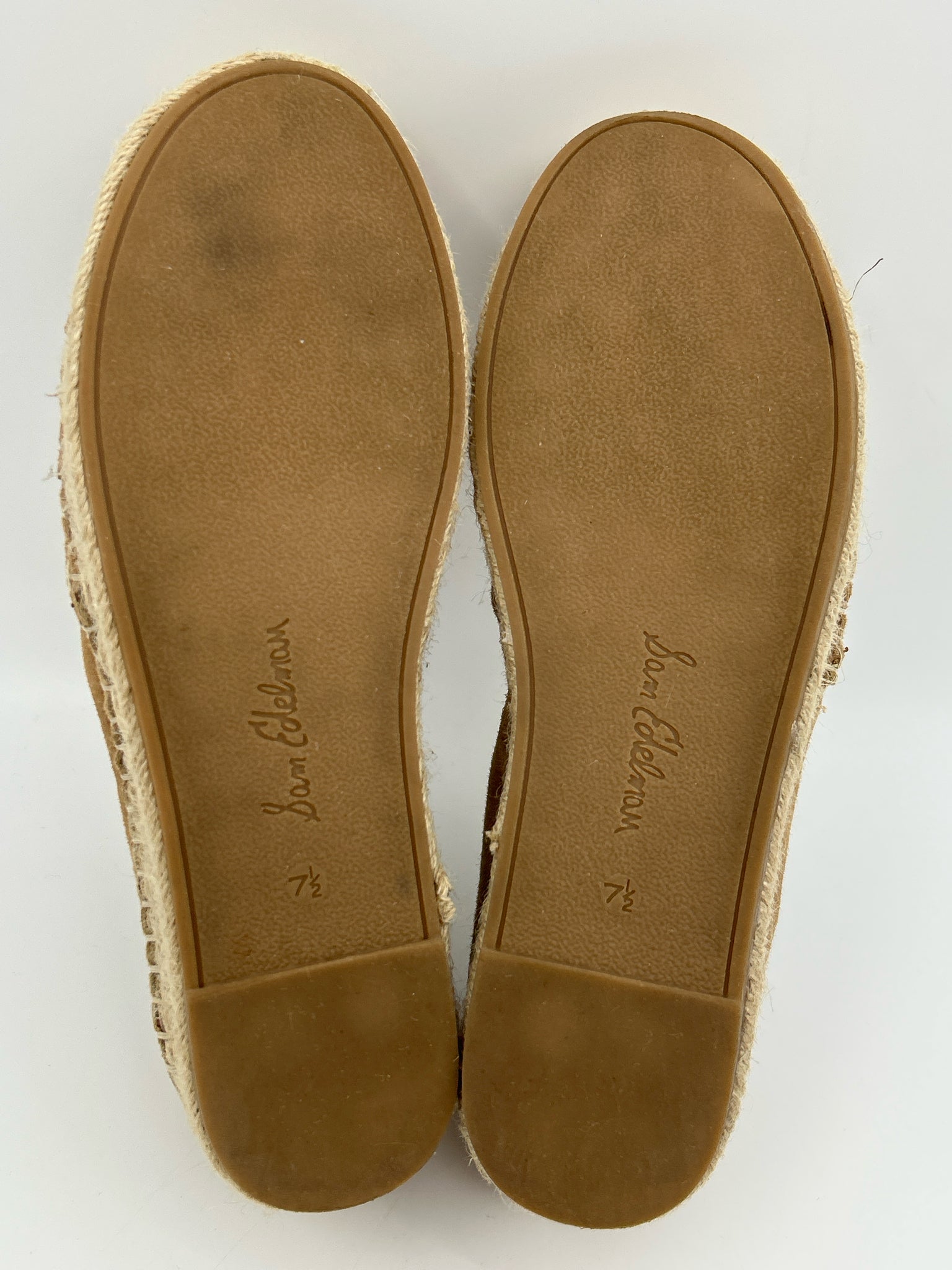 SAM EDELMAN Size 7.5M Beige Women Flats