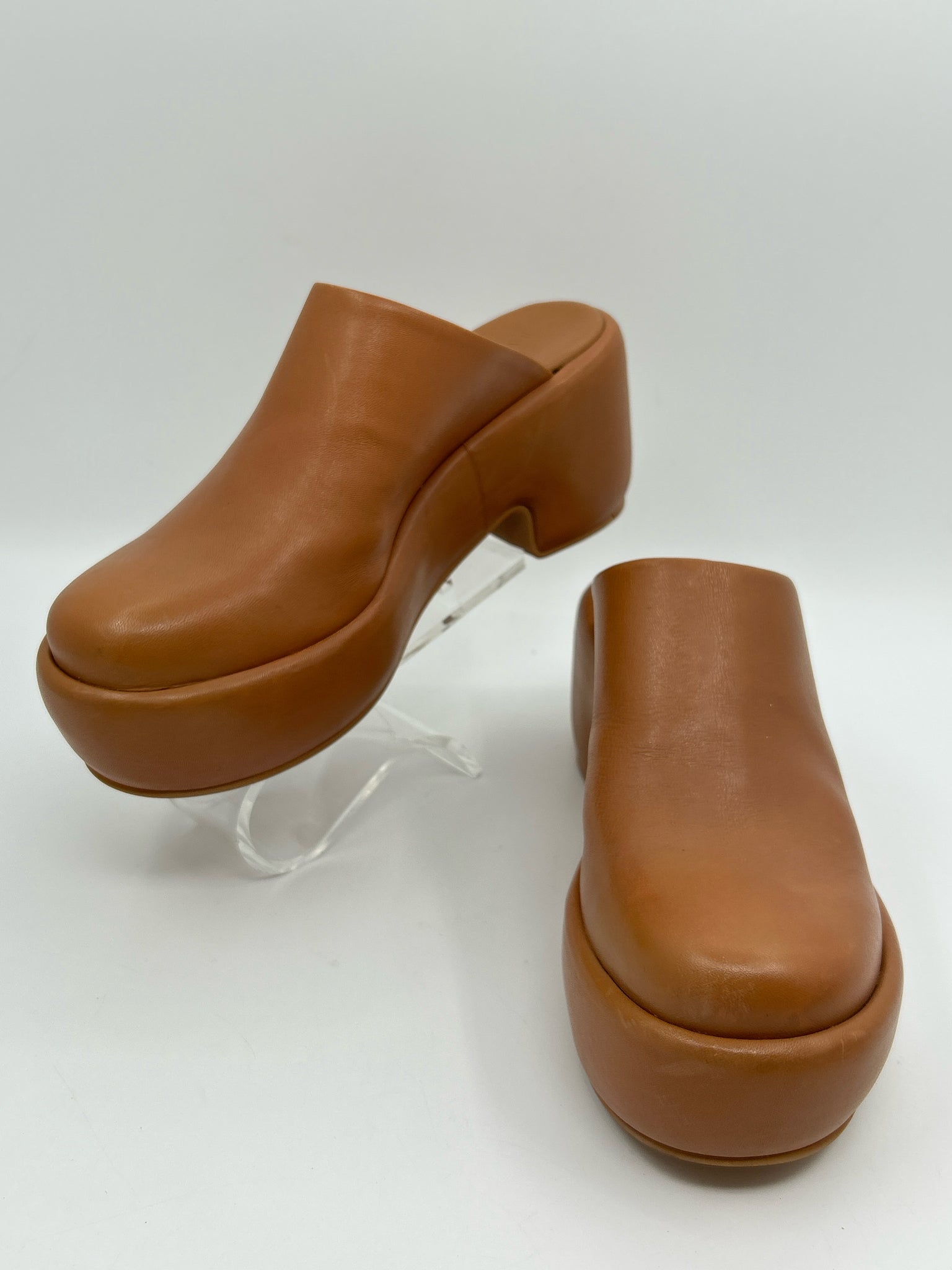 EVERLANE Size 8 COGNAC Women Clogs