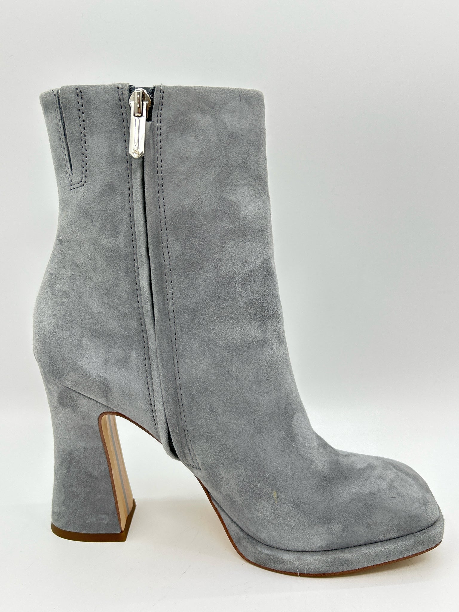 SAM EDELMAN Size 9M Gray Women Booties