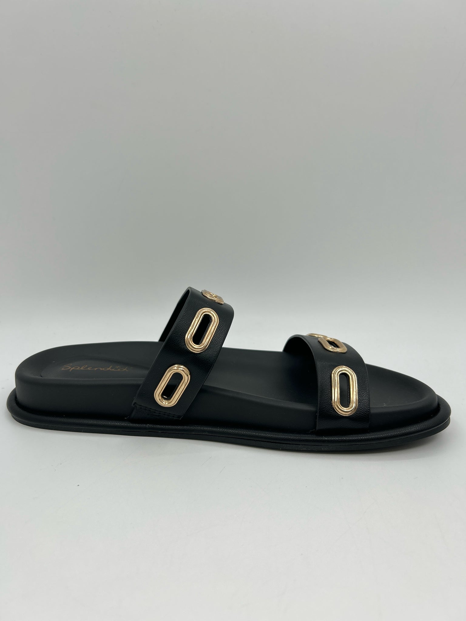 SPLENDID Size 7.5M Black Women Sandal
