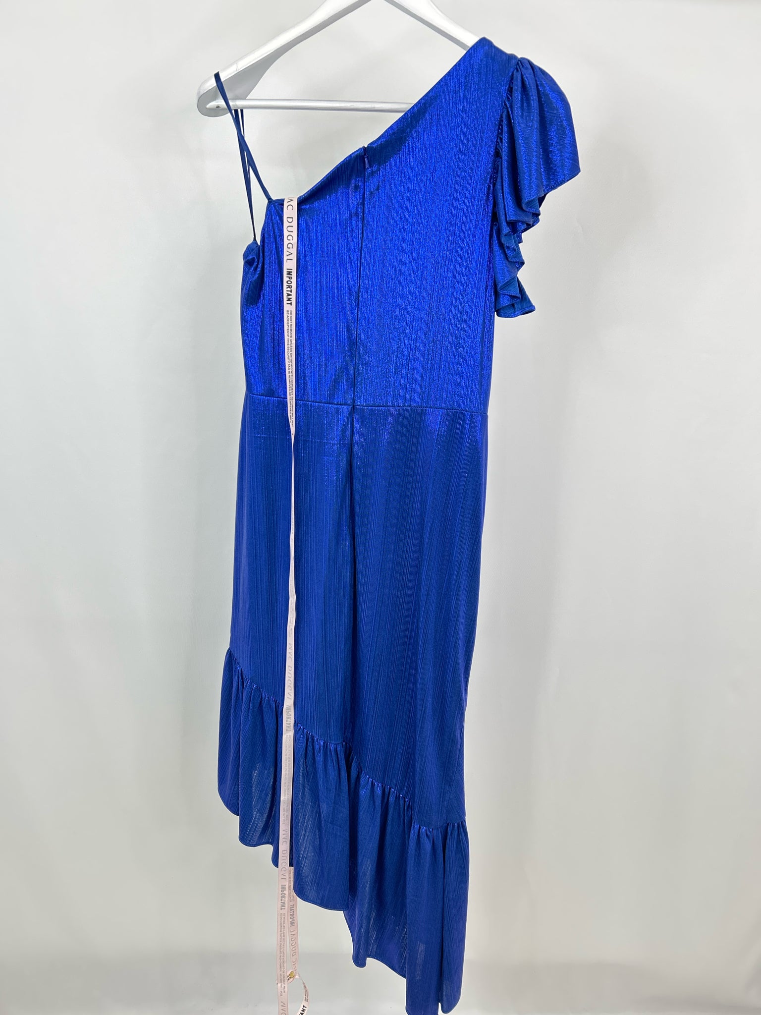 IEENA for Mac Duggal Size M Cobalt Blue Women Dress NWT