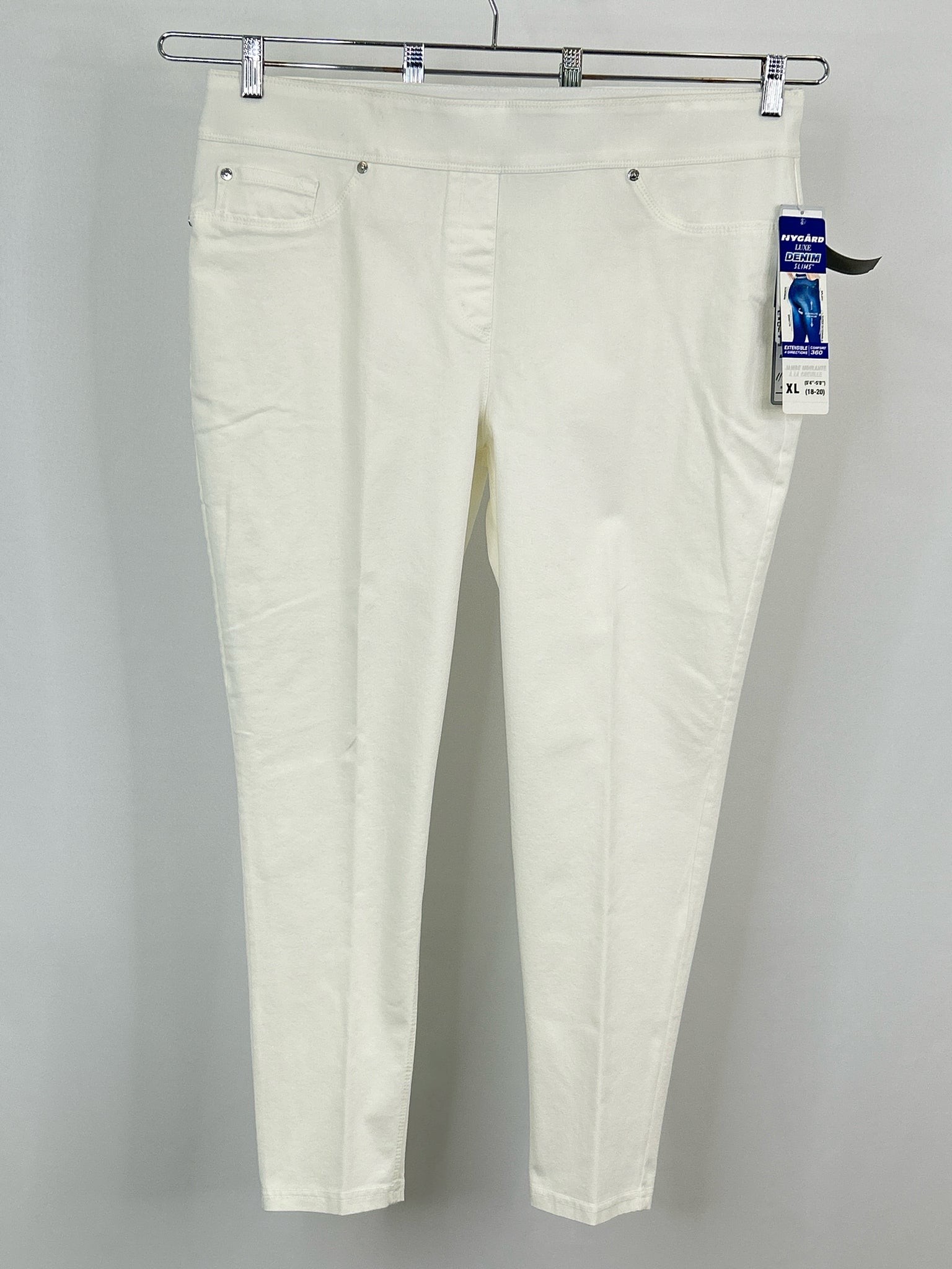 Nygard LUXE DENIM NWT Size XL white denim Women jeans