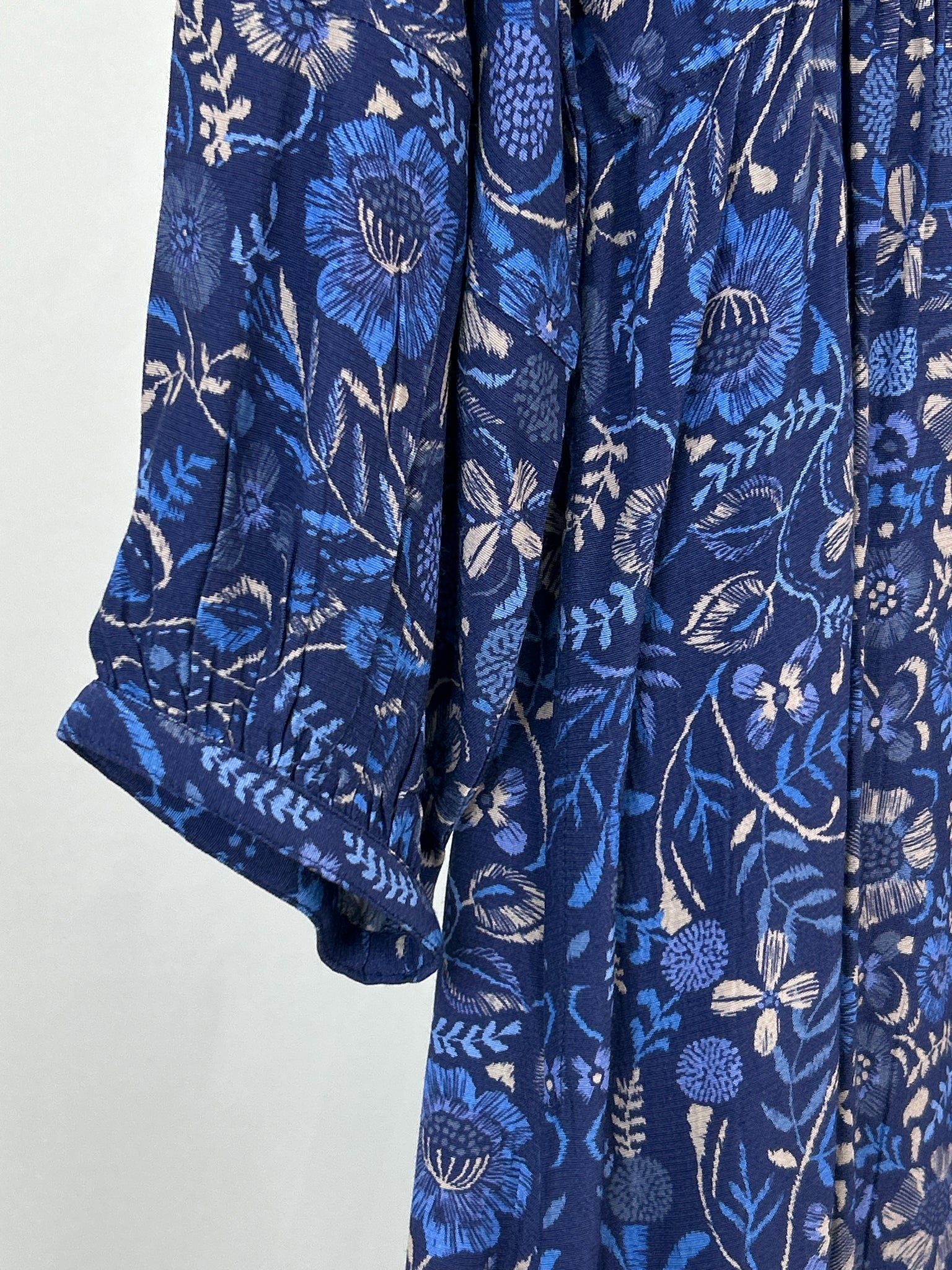 HABITAT Size S Blue Floral Women Dress NWT