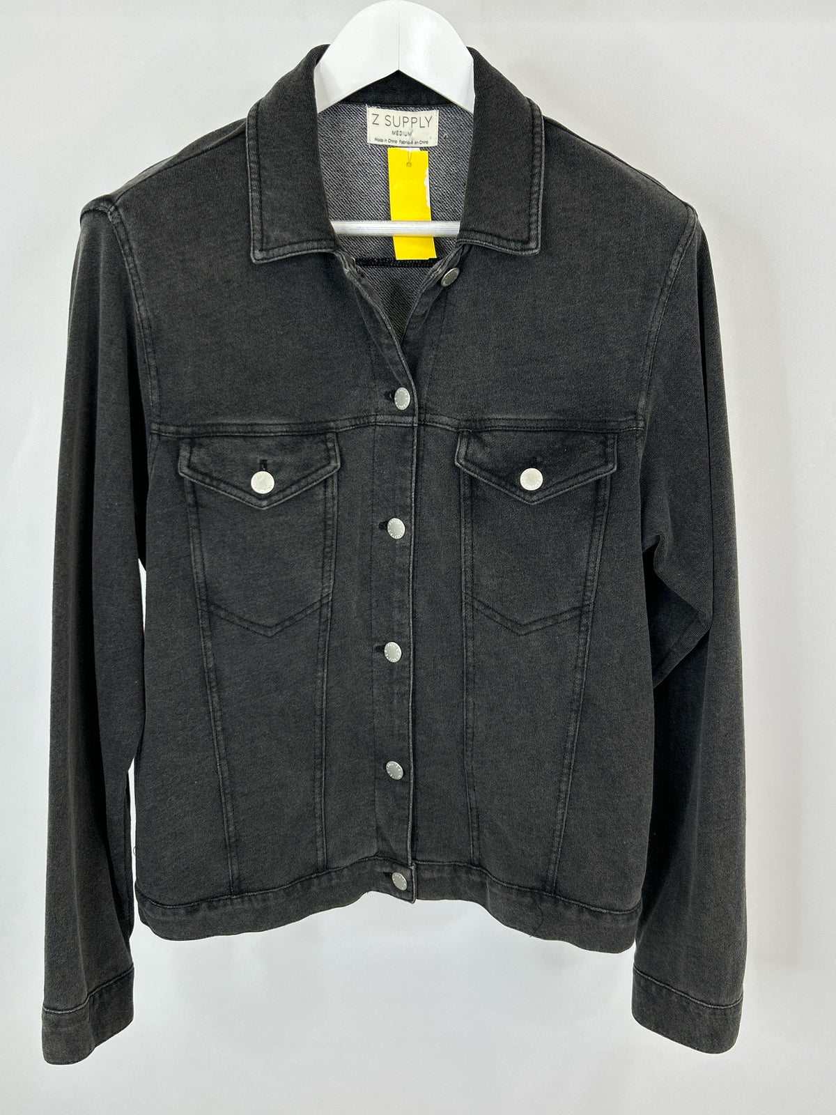 Z Supply Size M Charcoal Women Jacket