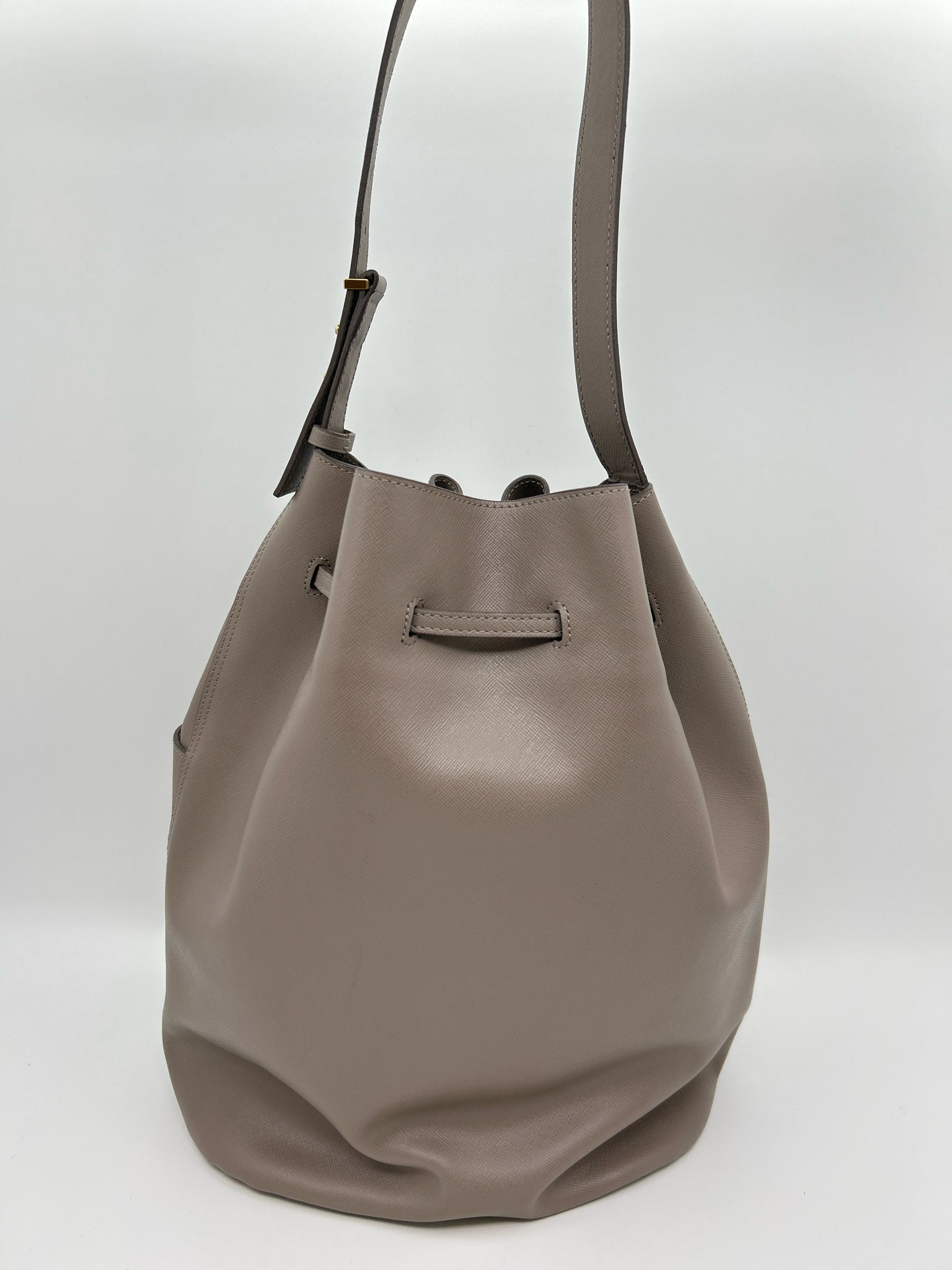 CUYANA Taupe Women Purse