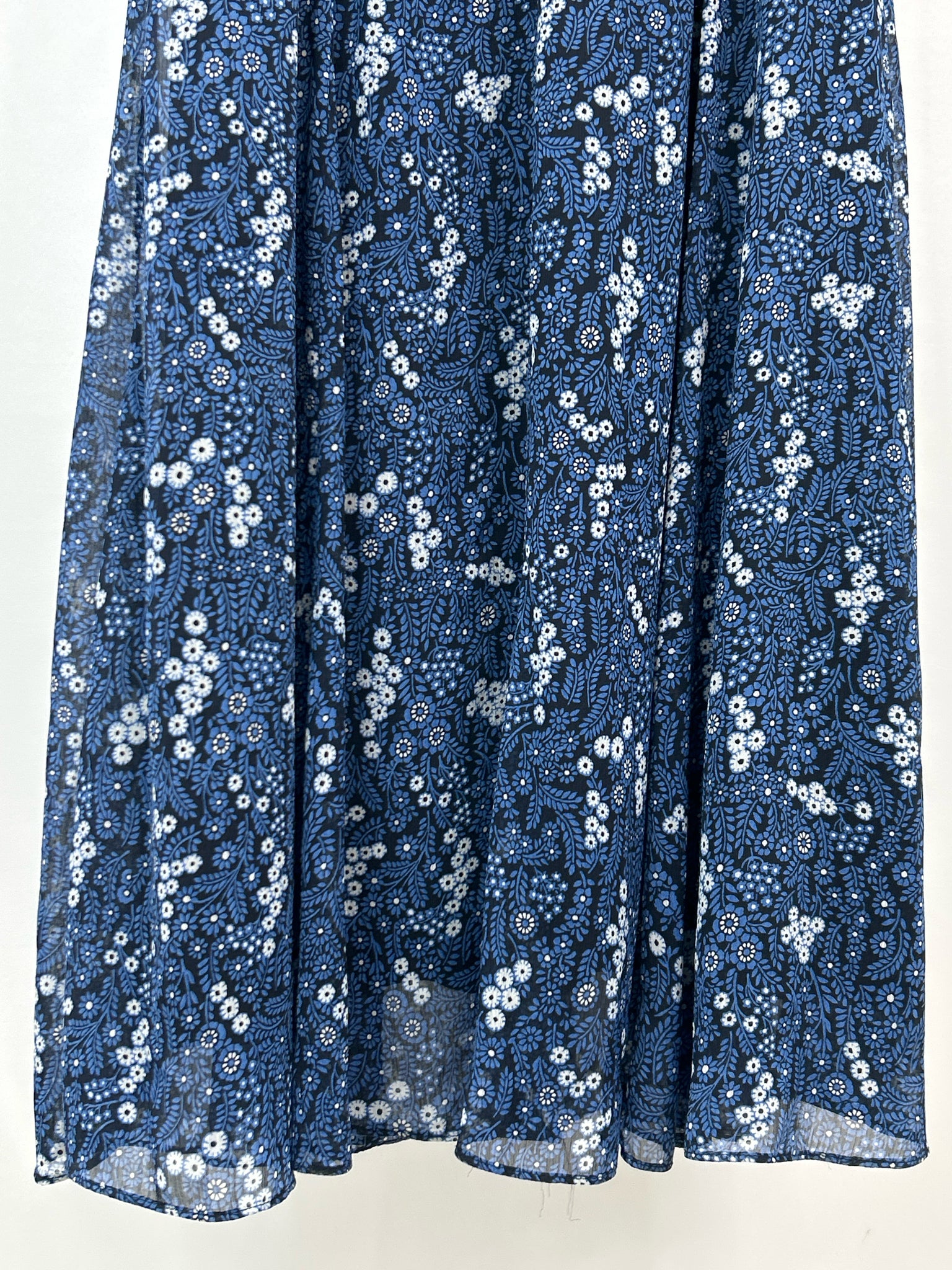 TOMMY HILFIGER Size 16 Blue floral Women Dress