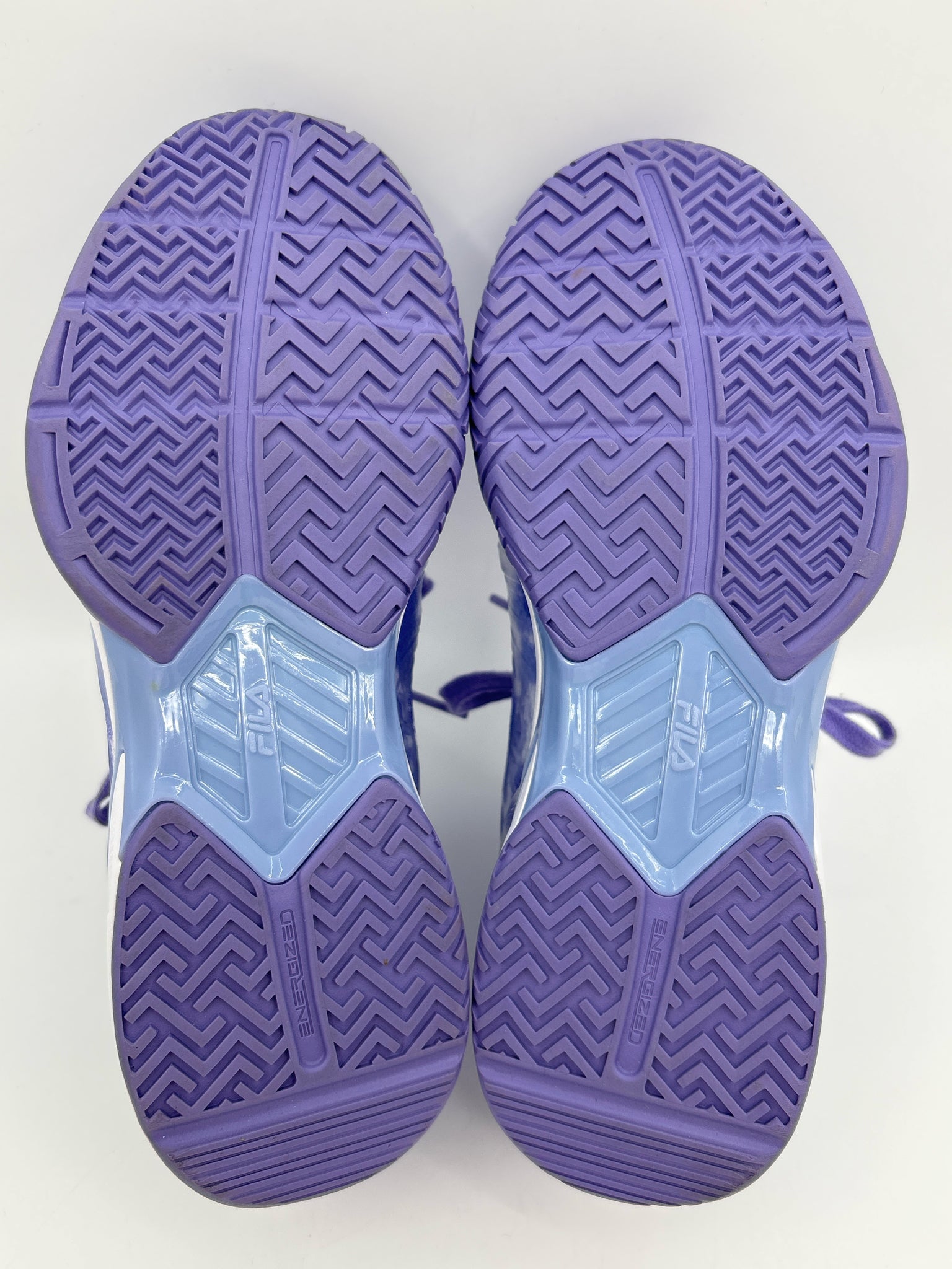 FILA Size 9 Purple Print Women Sneakers