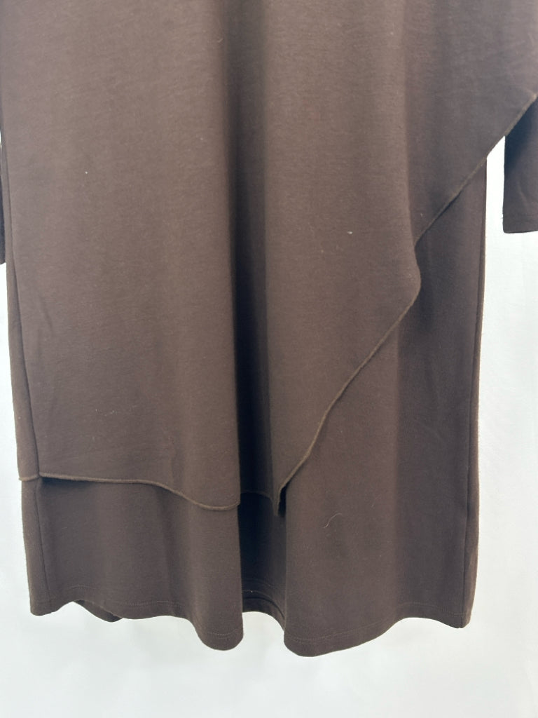 SOFT SURROUNDINGS Size M Chocolate Brown  Dress