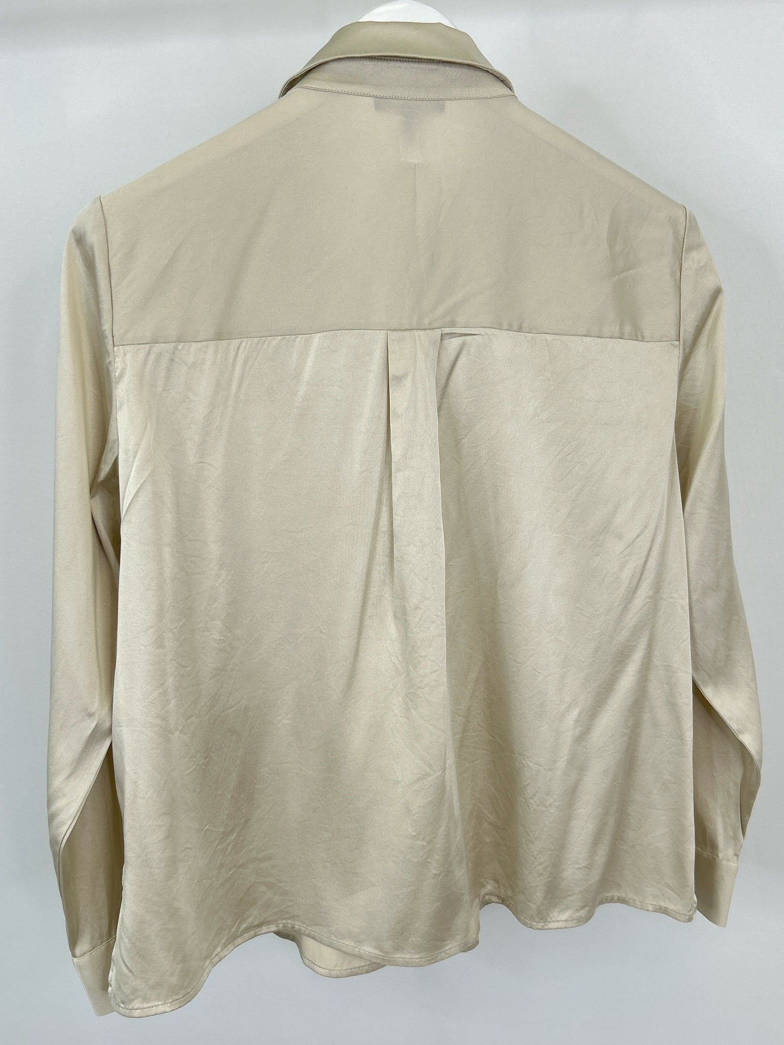 EILEEN FISHER Size PM Beige Women Blouse
