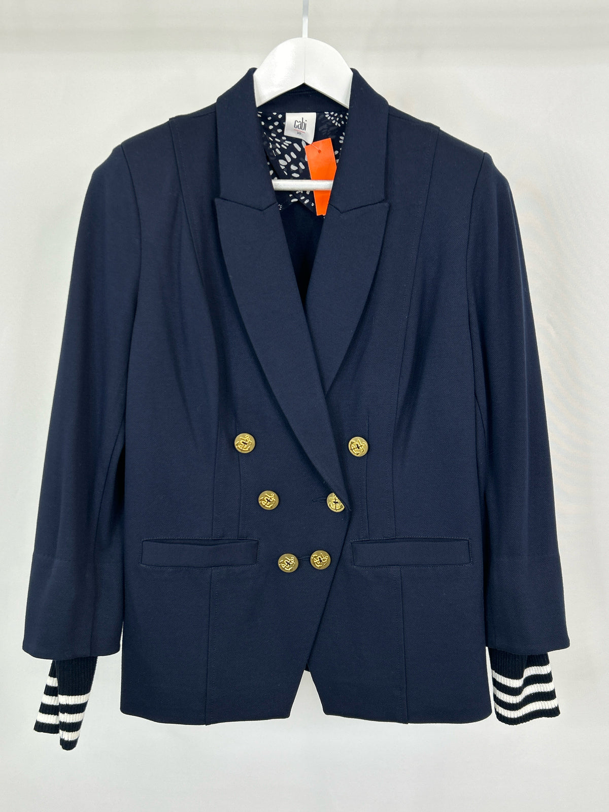CABI Size 10 Navy Women Blazer