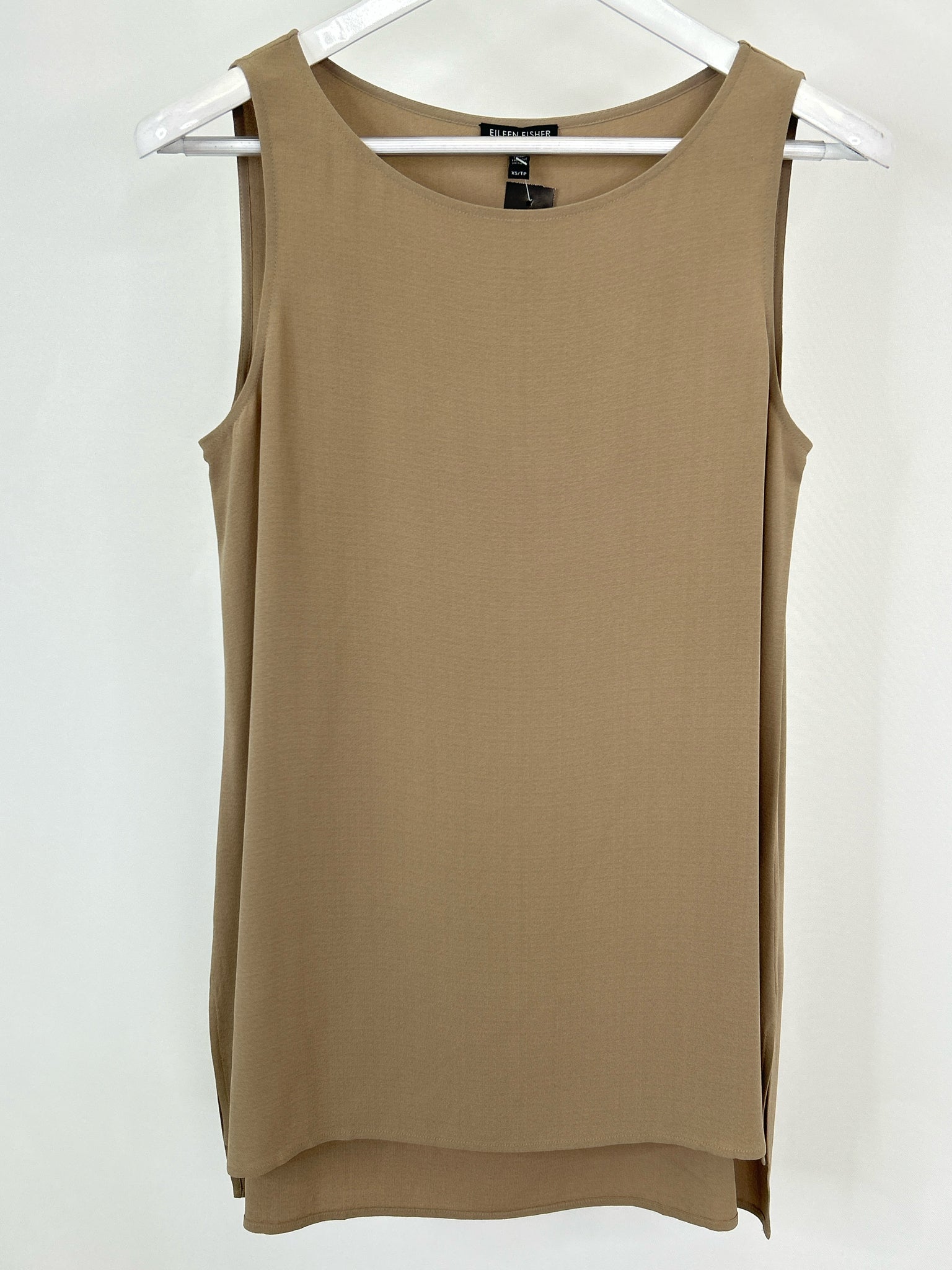 EILEEN FISHER Size XS Taupe Women Tunic