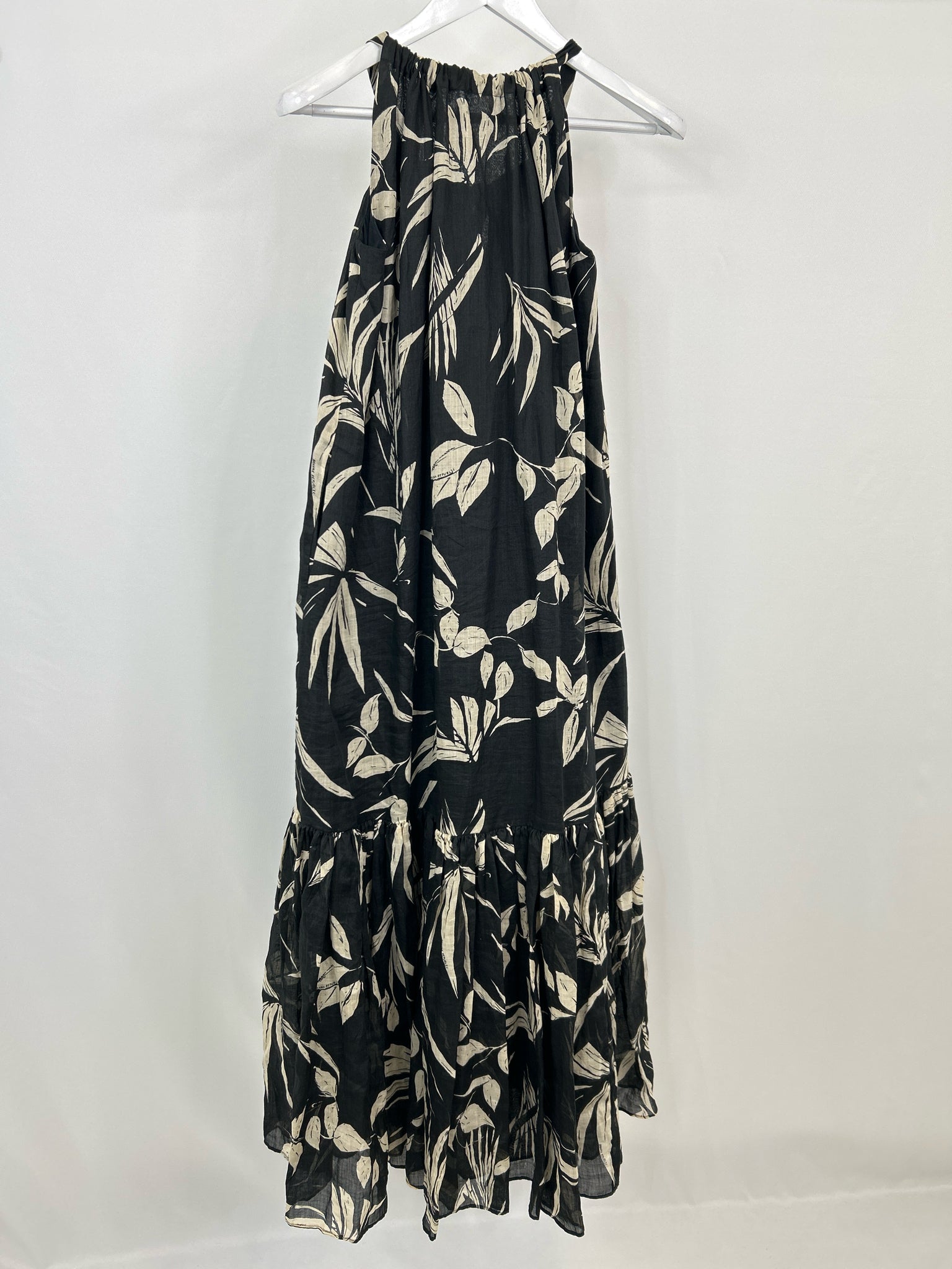 BANANA REPUBLIC Size M BLACK AND BEIGE Women Dress