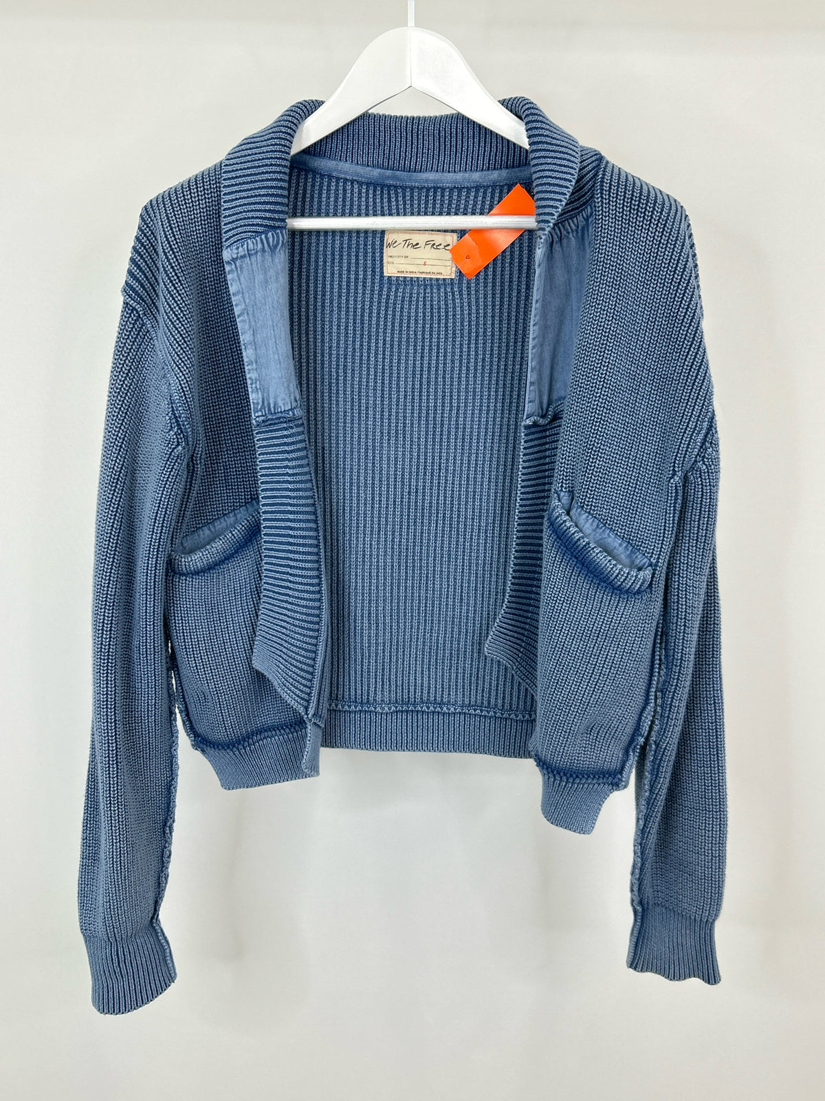 WE THE FREE Size S Blue Women Cardigan Sweater