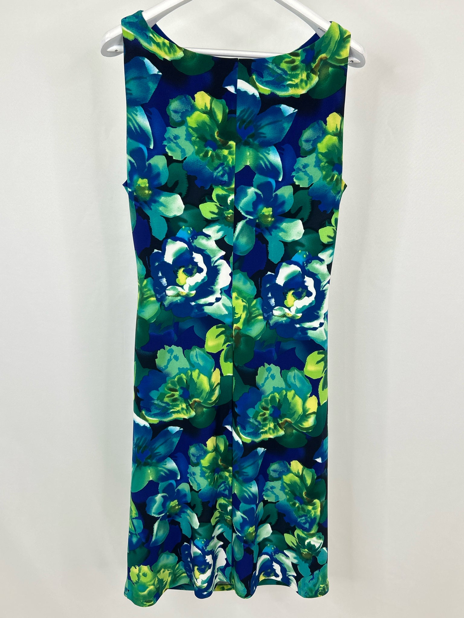Lauren Ralph Lauren Size 14 NAVY AND GREEN Women Dress