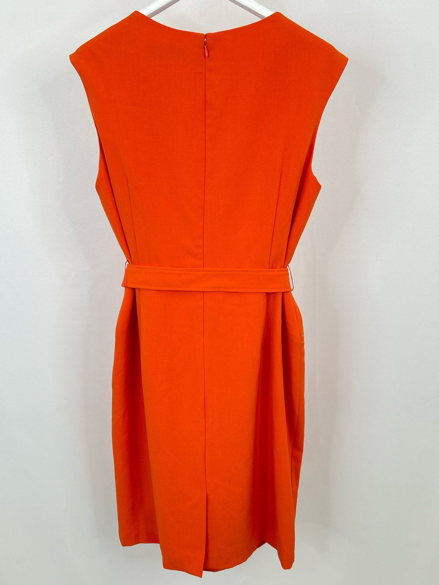 KASPER Size 16 Orange Women's Dress