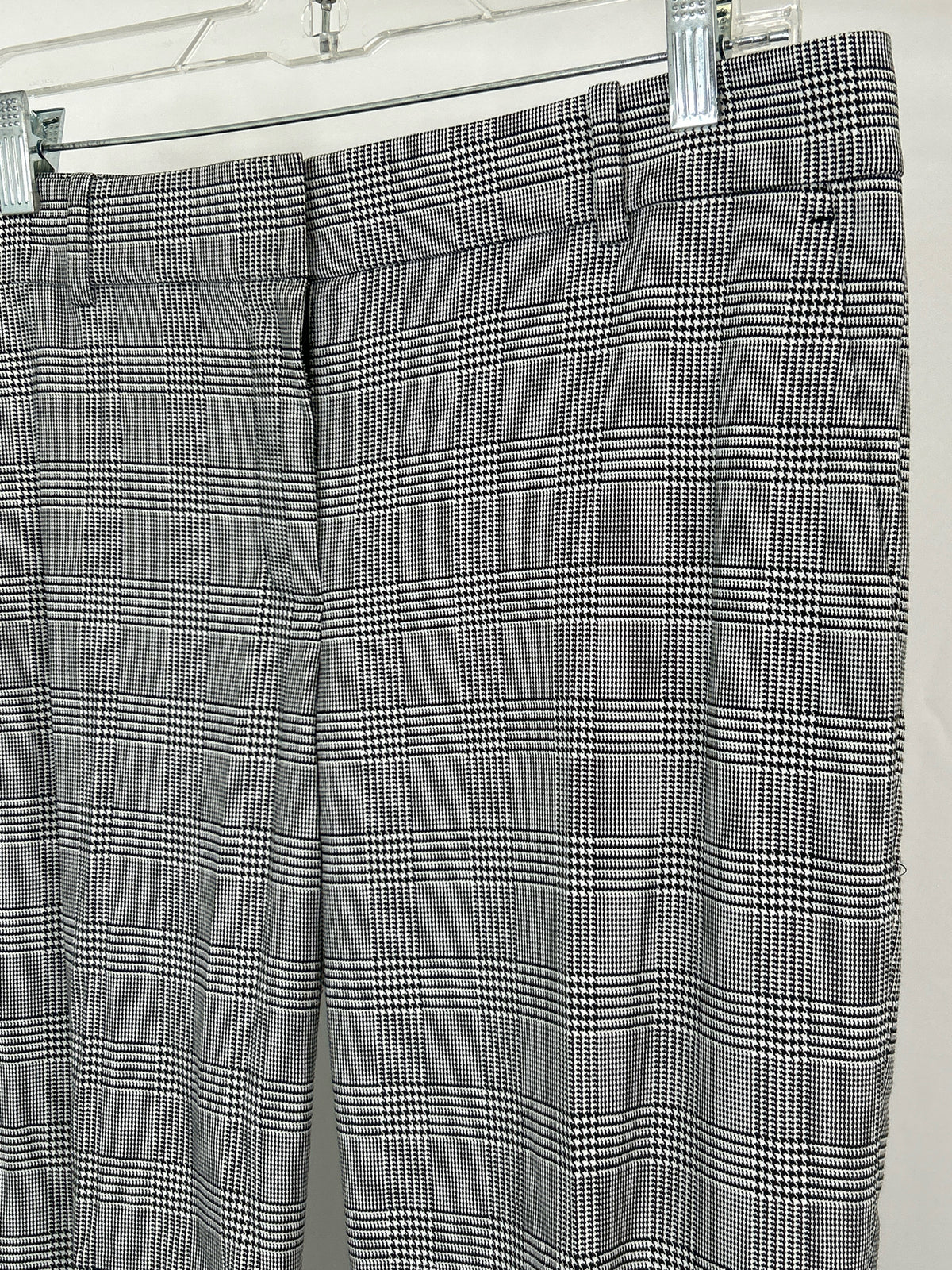 ANN TAYLOR Size 8 Black and White Women Pants