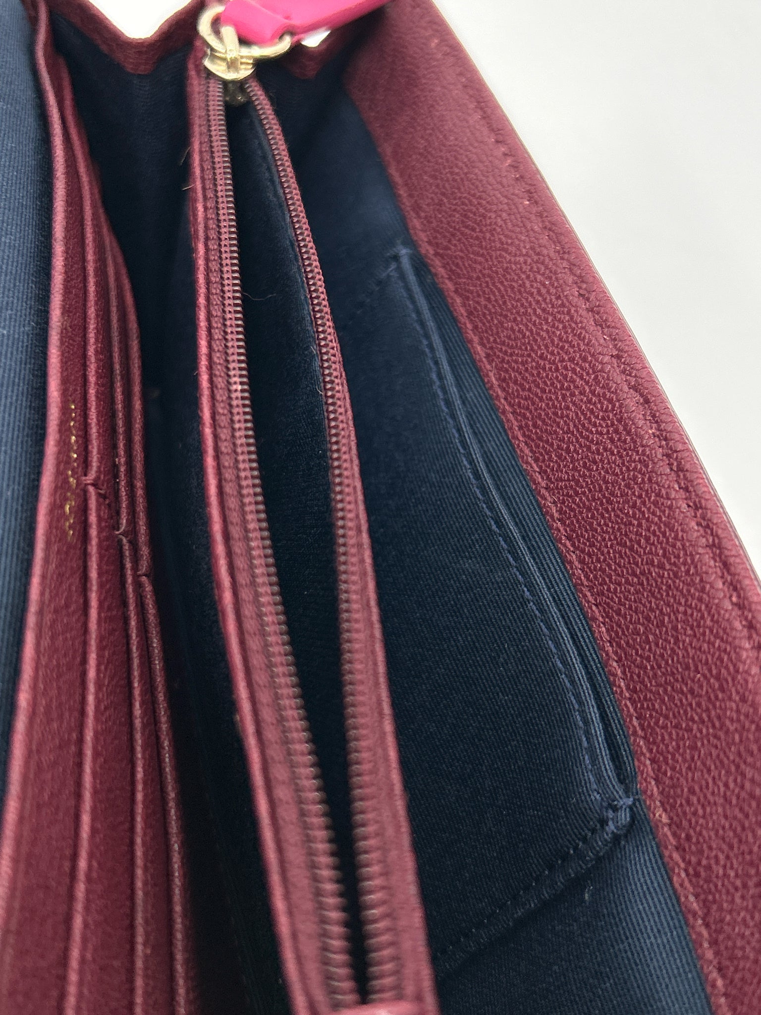 COLE HAAN Wine and Pink Women Wallet