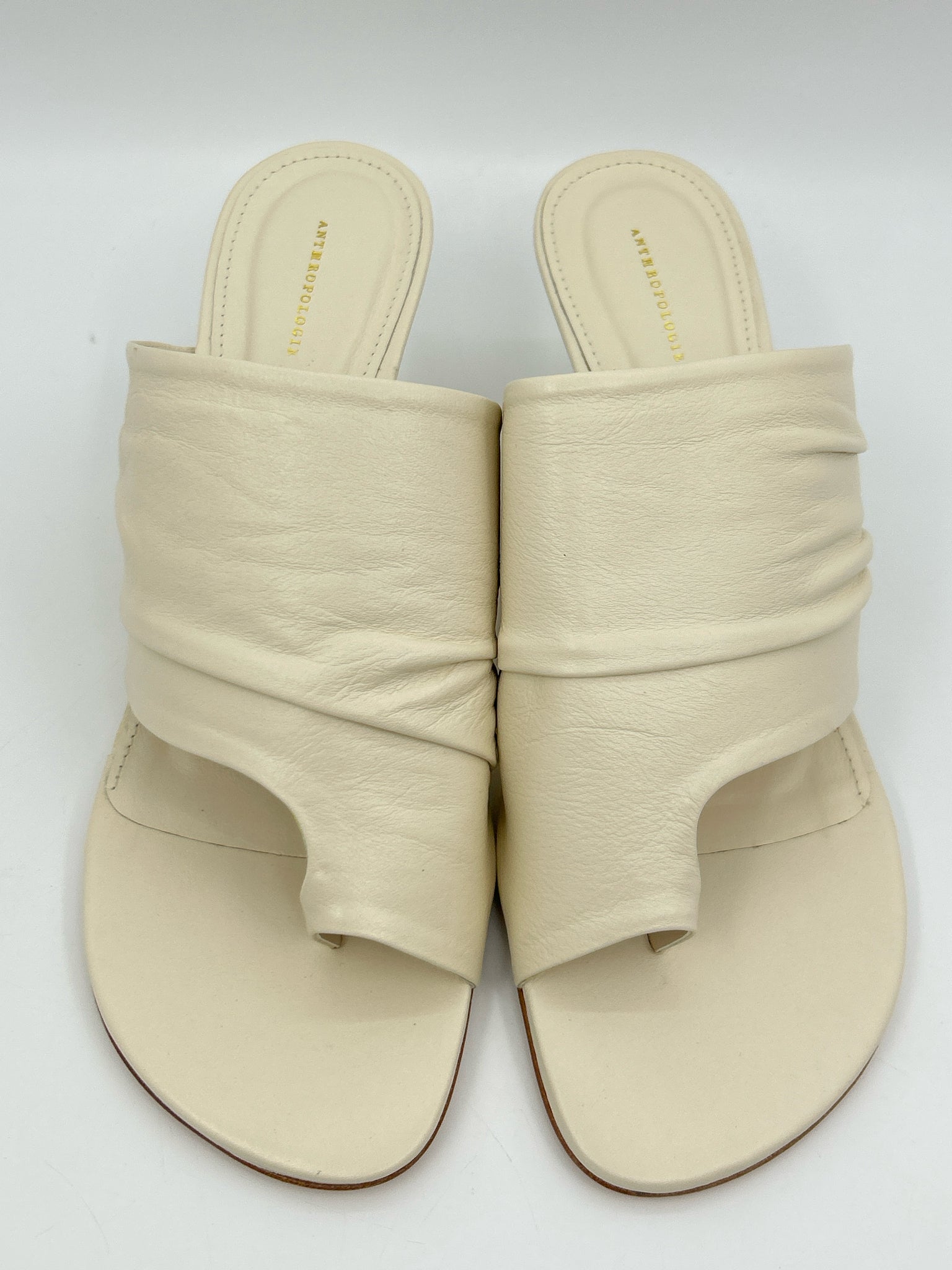 ANTHROPOLOGIE NIB ize 40 Cream Women Sandal
