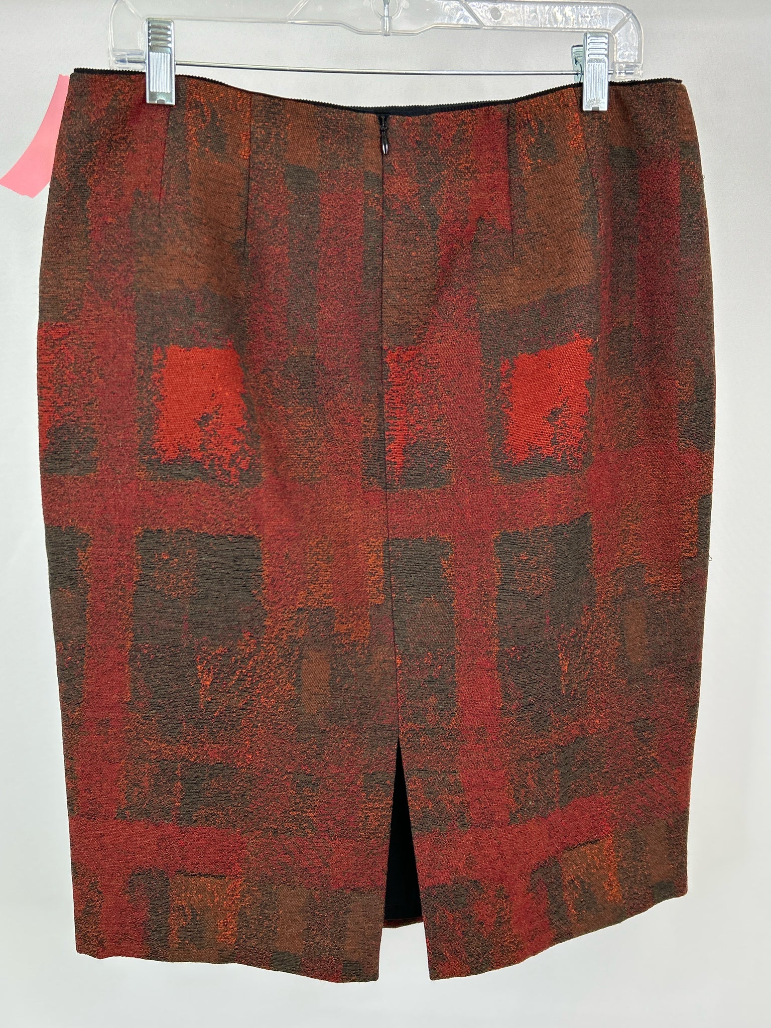 LAFAYETTE 148 Size 10 Red Print Women Skirt