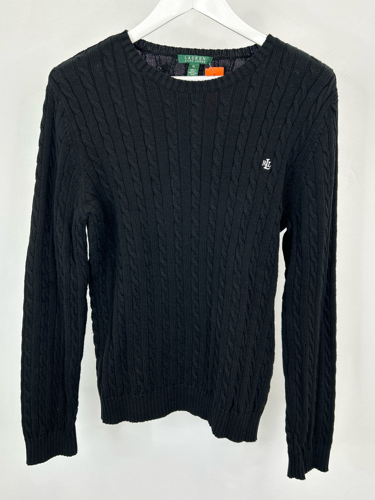 Lauren Ralph Lauren Size XL Black Women Sweater
