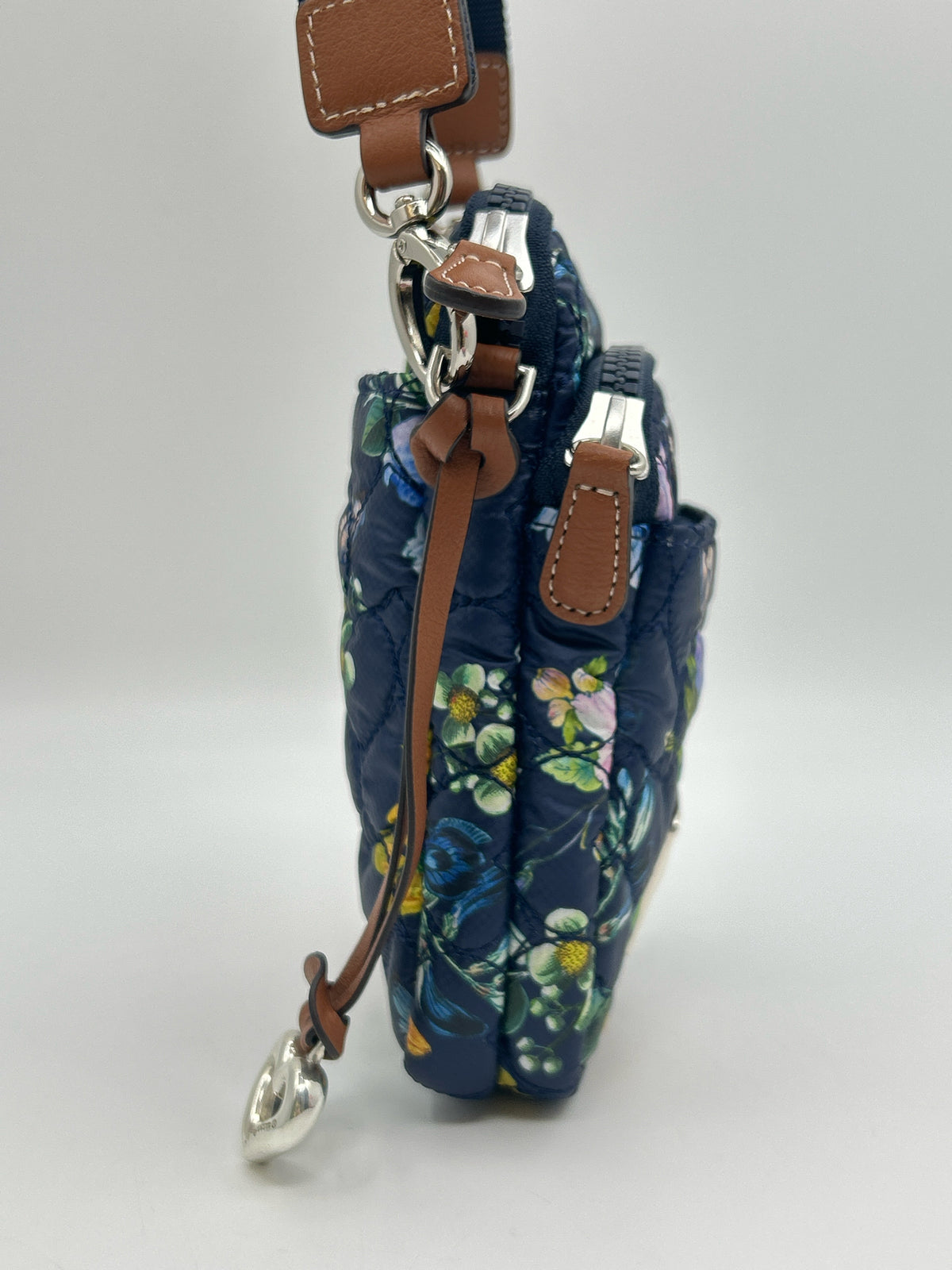 BRIGHTON NAVY FLORAL Women Purse