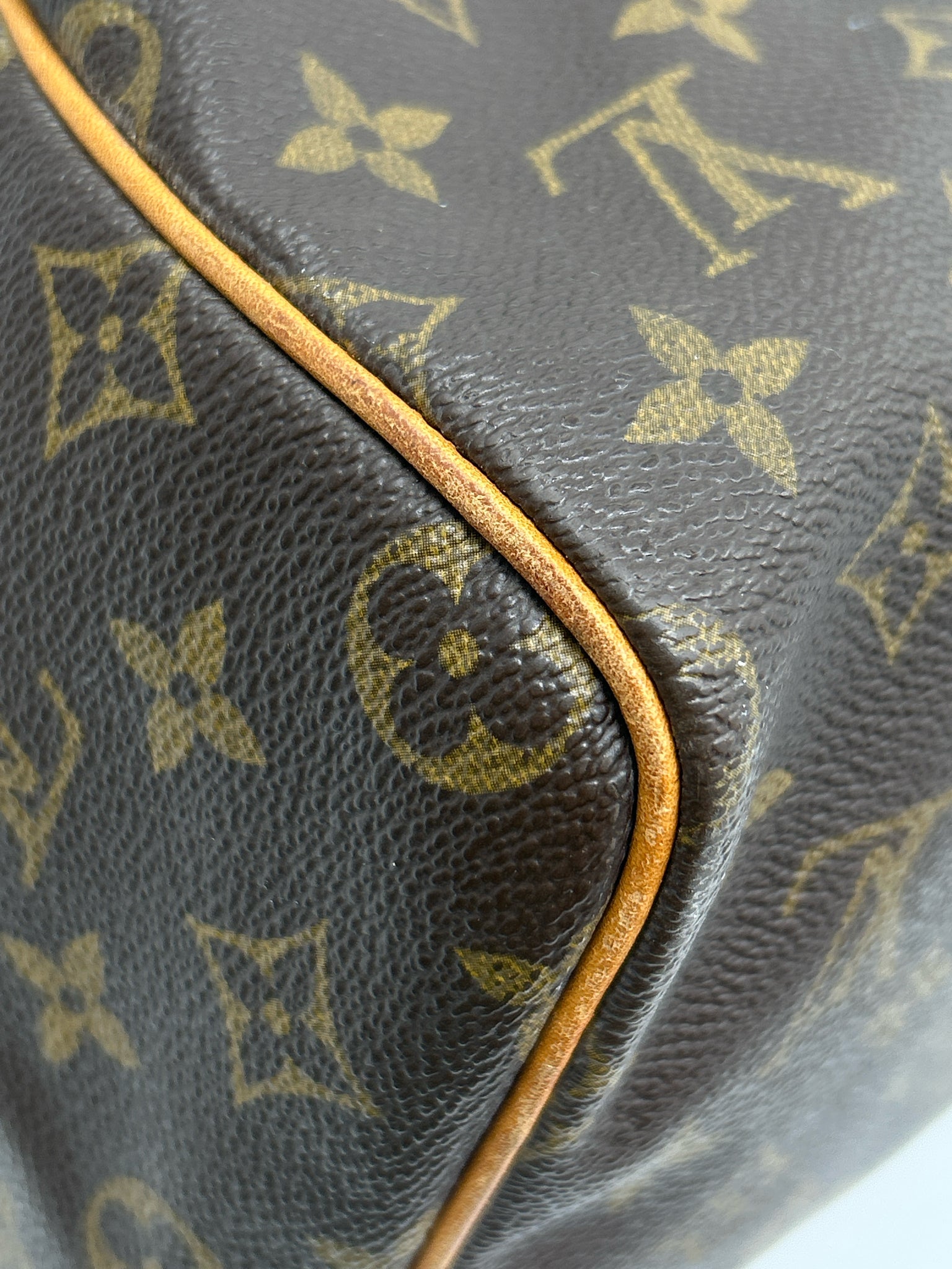 LOUIS VUITTON Brown Speedy 30 Women Purse