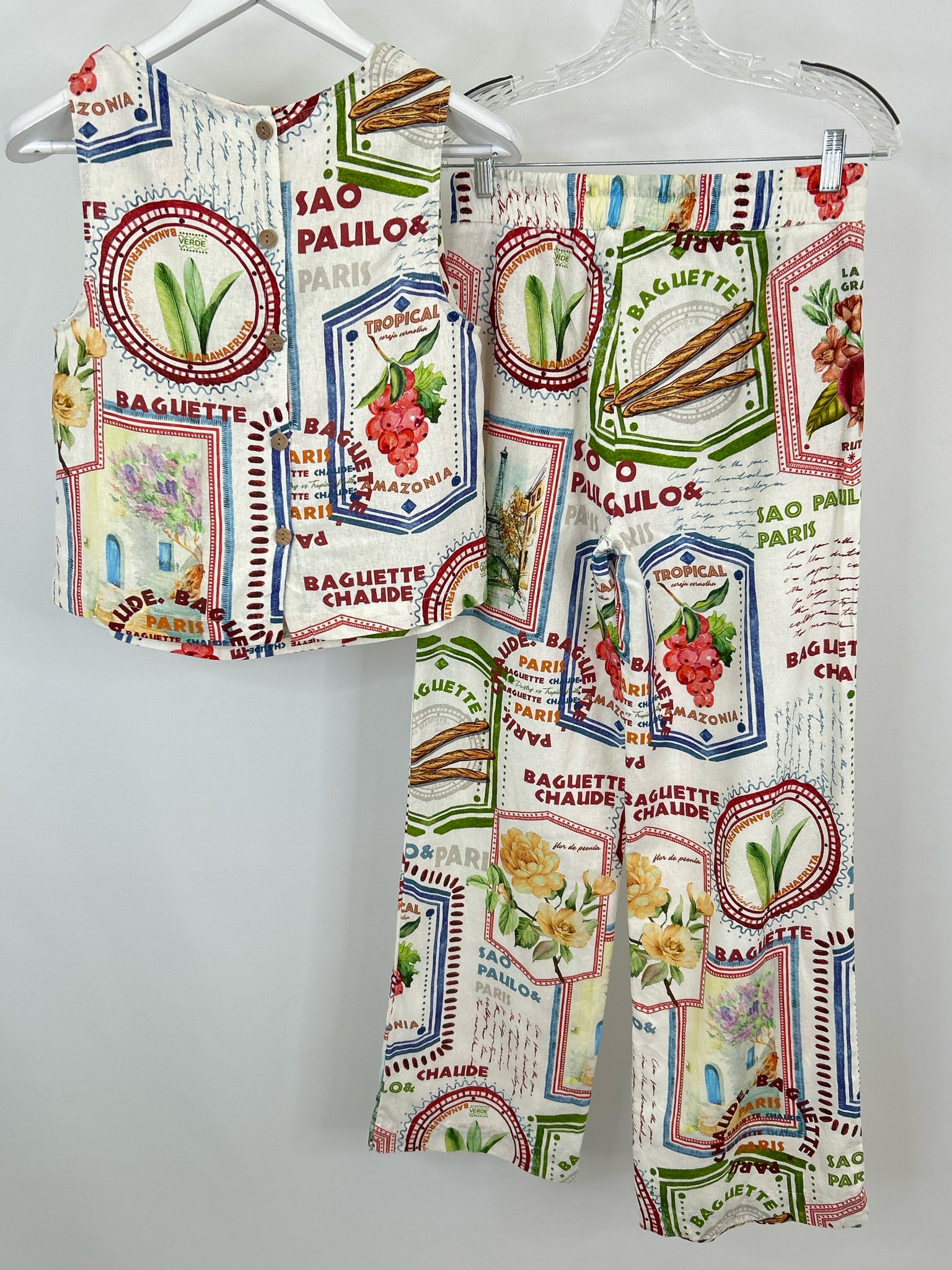 RACHEL ZOE Size XS/S Multi-Color Women 2-Piece w/pants