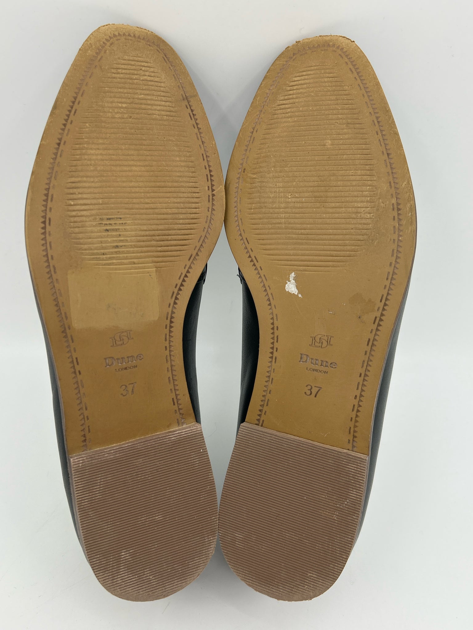 DUNE Size 37 Black Women Loafer