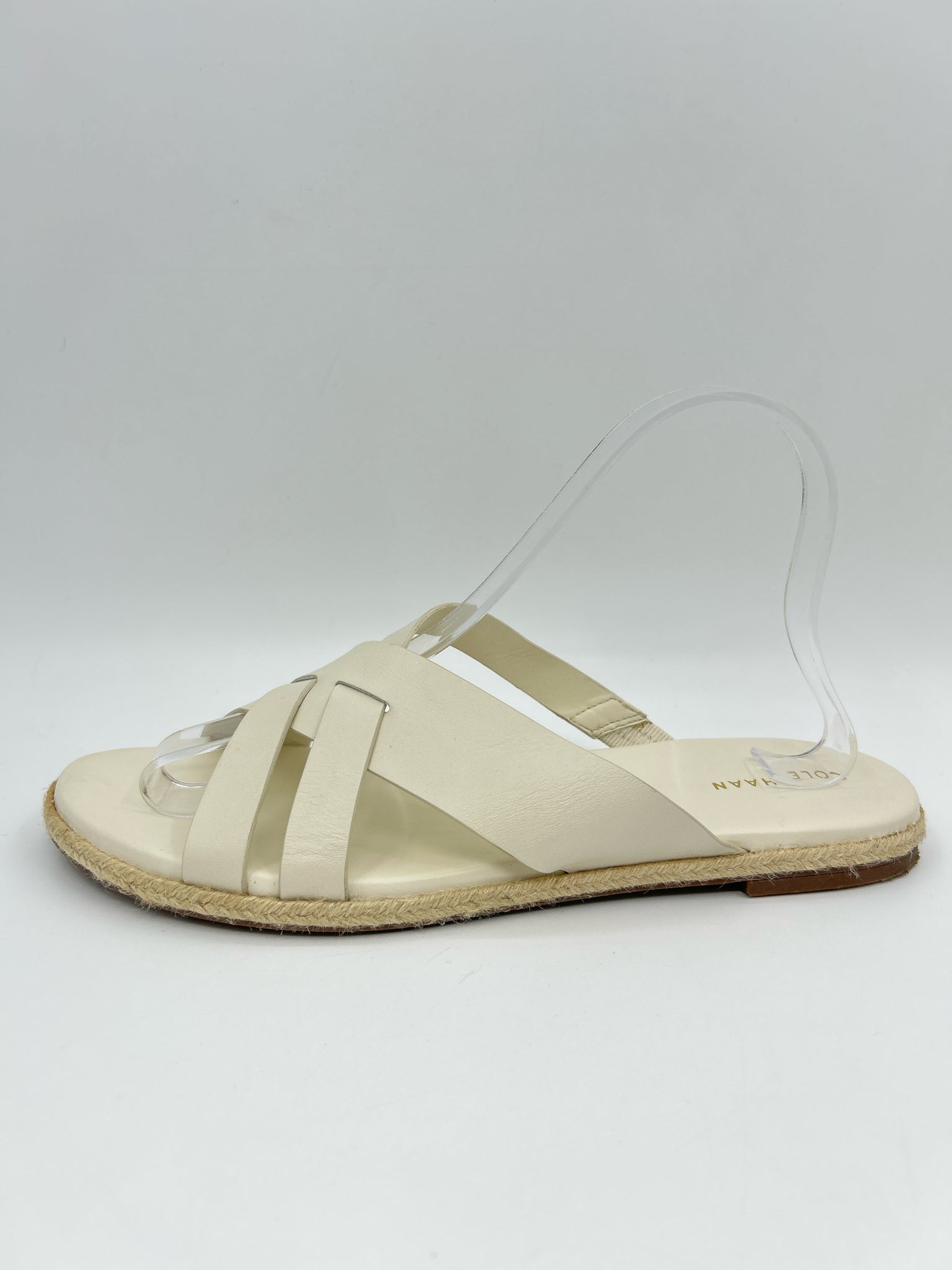 COLE HAAN Size 9B Ivory Women Sandal