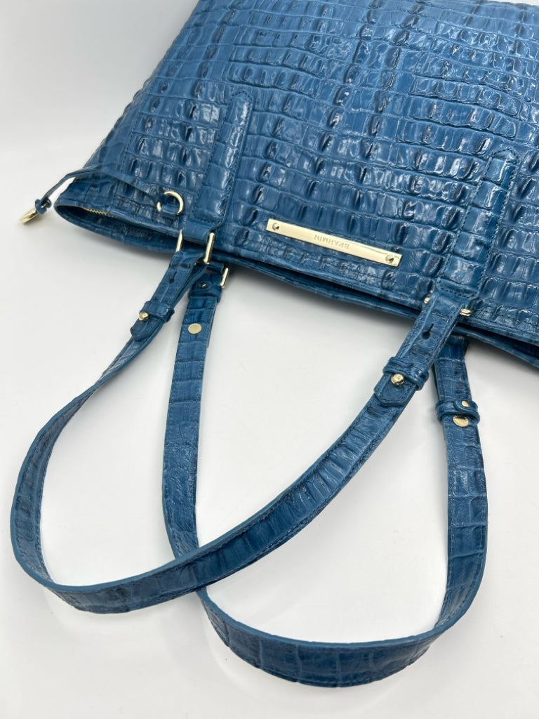 BRAHMIN Cobalt Blue Tote