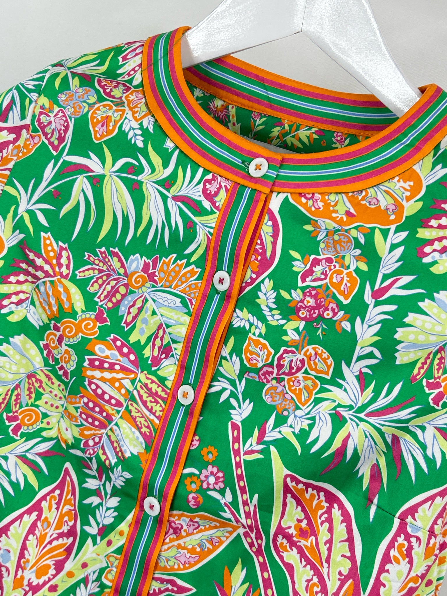 GRETCHEN SCOTT Size XXS Green Print Women Dress