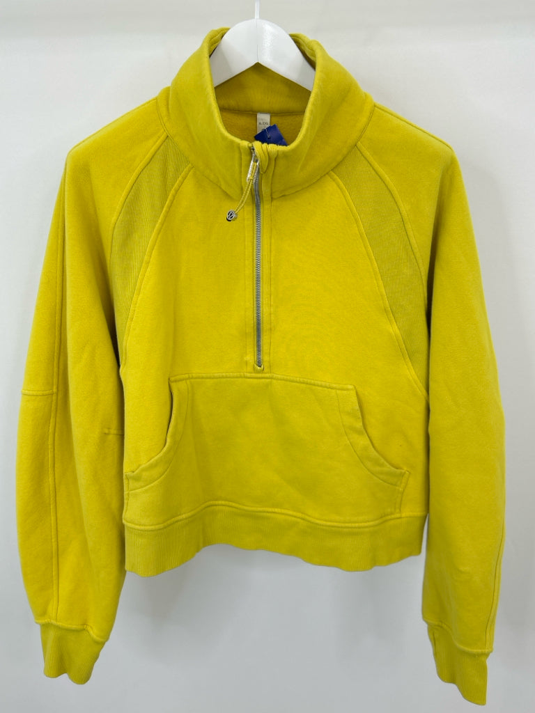 LULULEMON Women Size XL Yellow Pullover