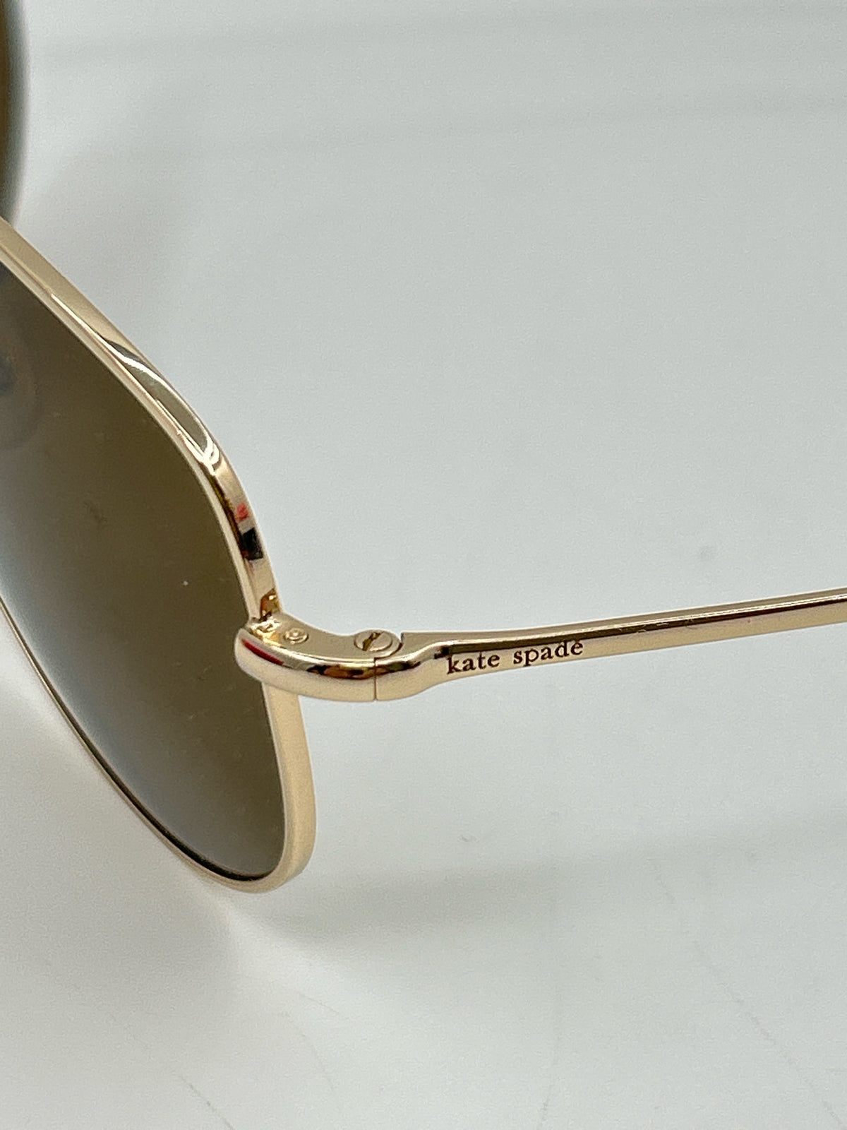 KATE SPADE Gold Sunglasses
