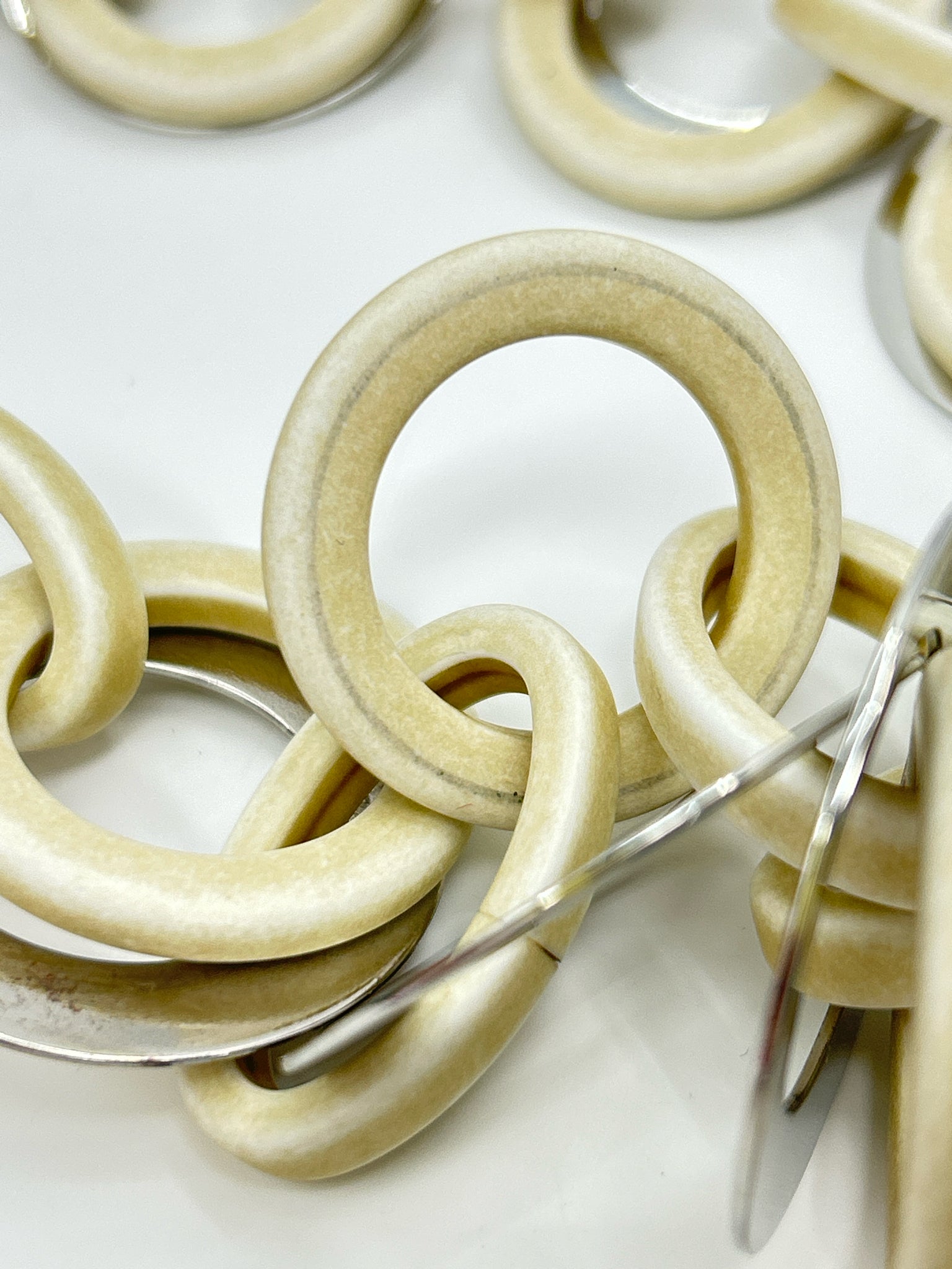 PONO By Jane Goodman Cream & Silver Necklace