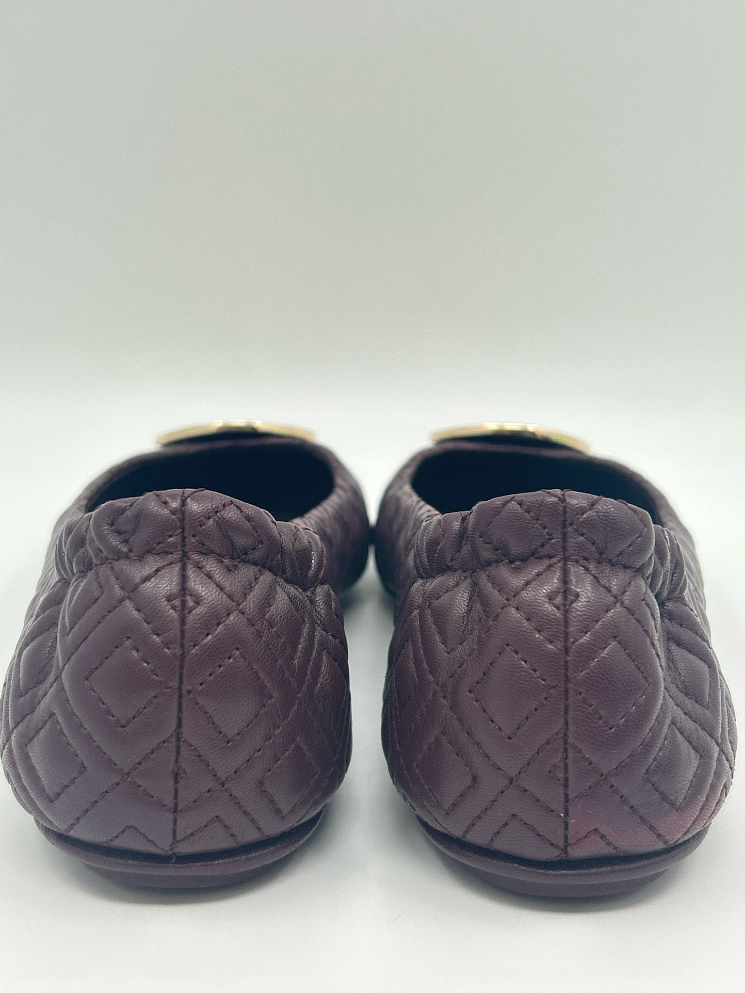 TORY BURCH Size 10M Merlot Women Flats