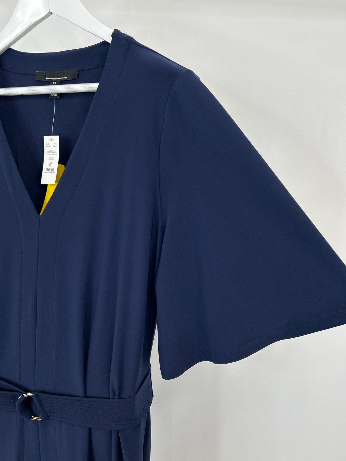 White House Black Market Size XL Blue Women Dress