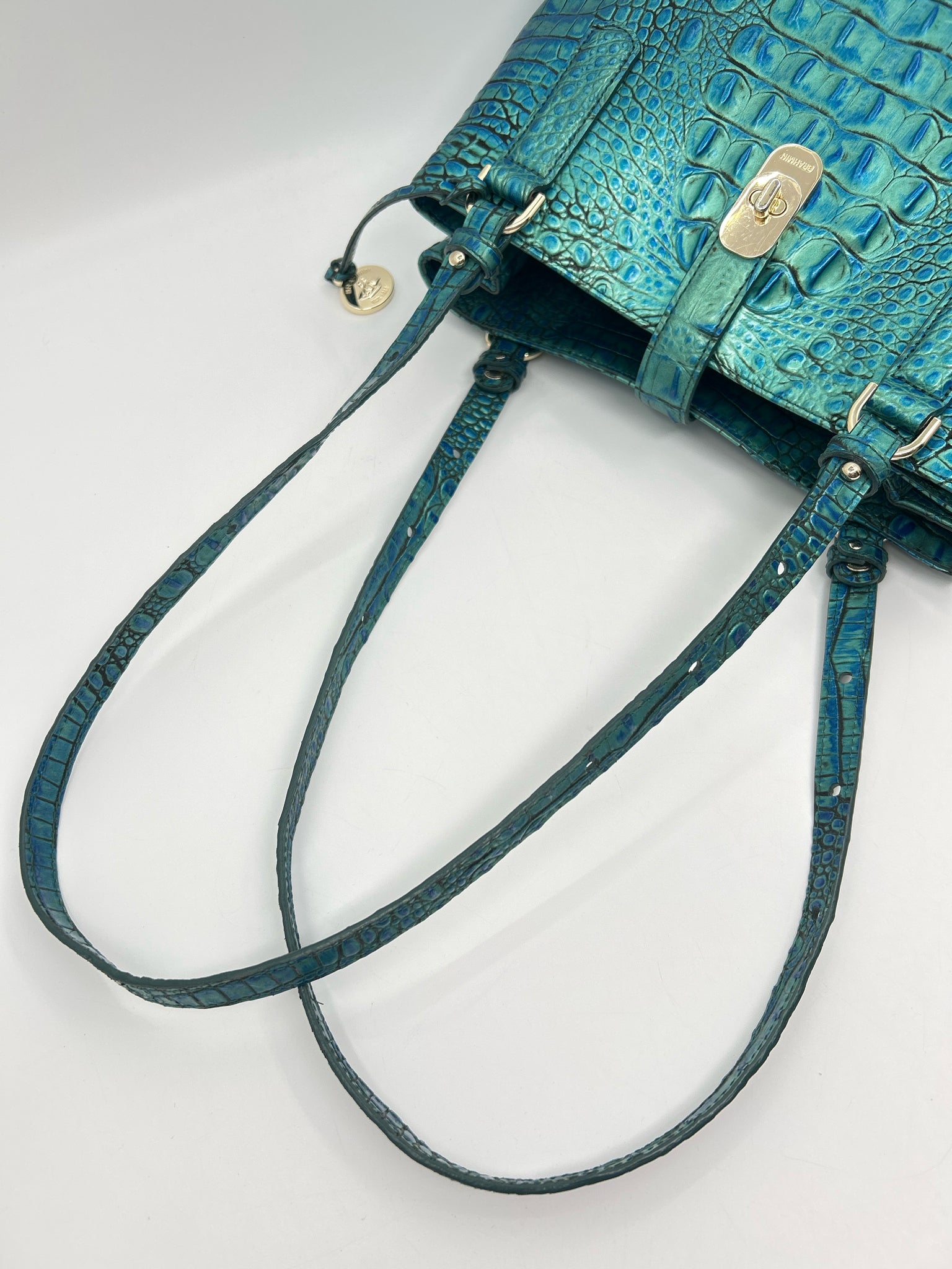 BRAHMIN Teal Women Purse
